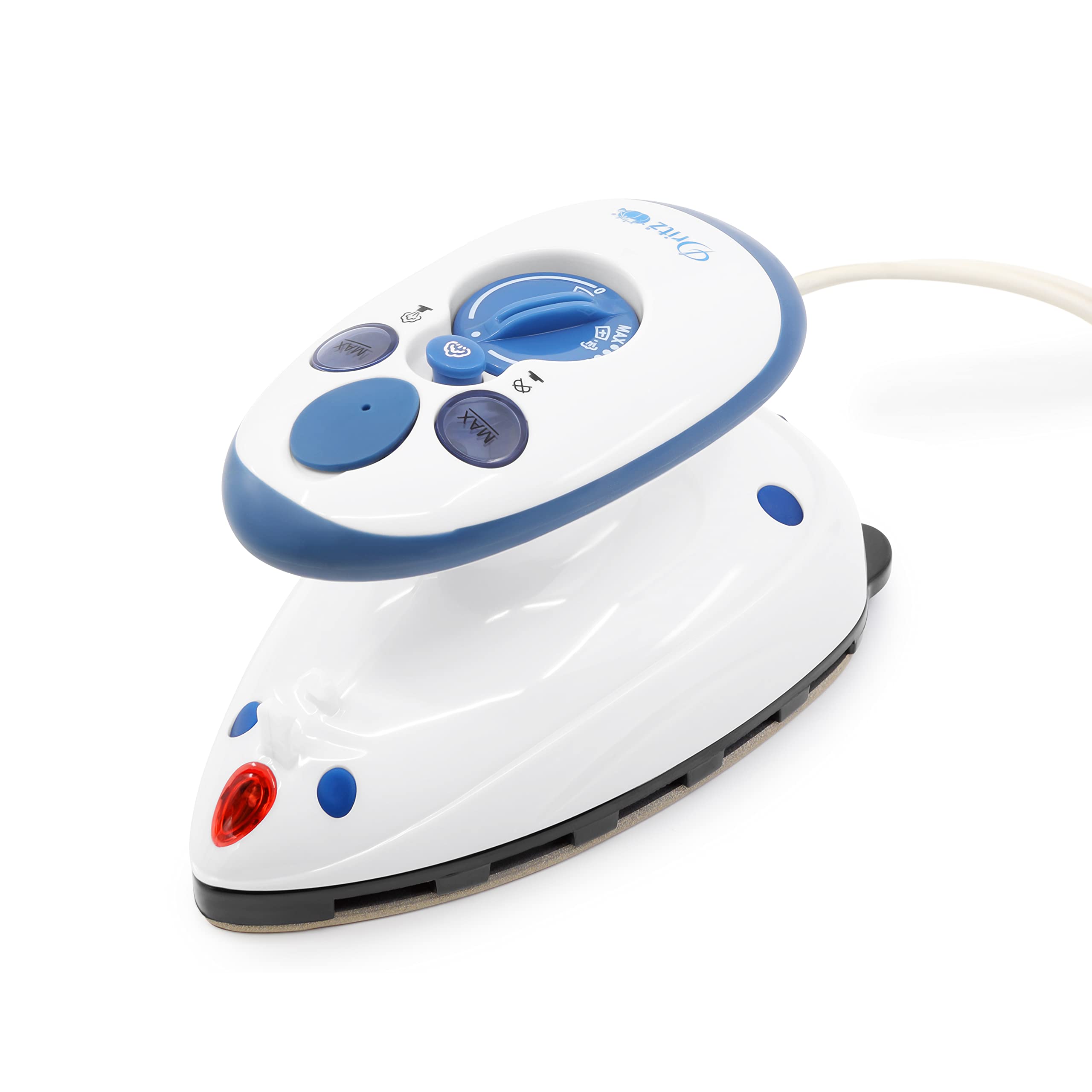 Dritz Notions 653380 Mighty Travel Steam Iron, White