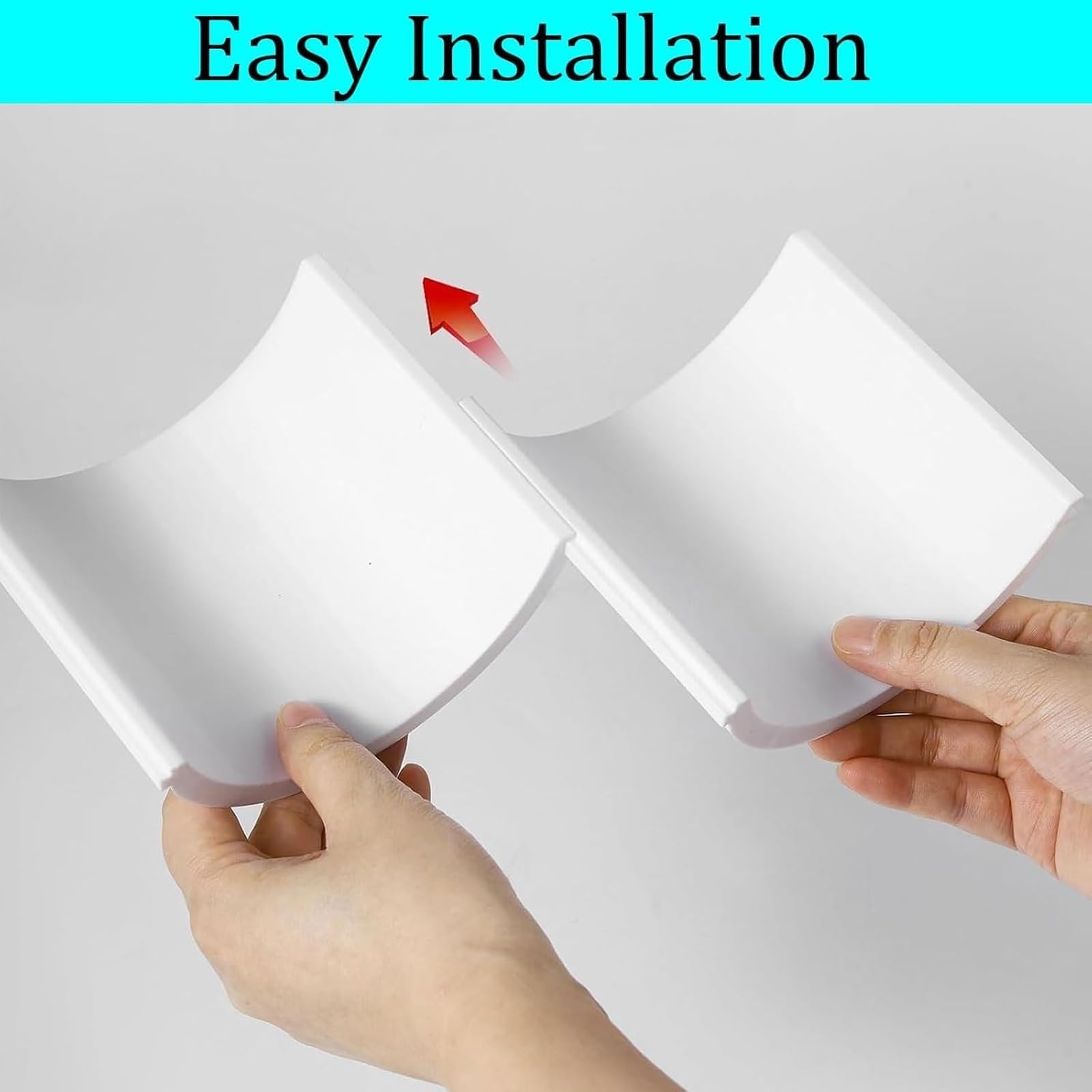 heureary Poop Toilet Paper Holder Shelf - Unique 3D Printed Bathroom Decor, Functional Wall Art, Model MKVSMVEEC-1PC