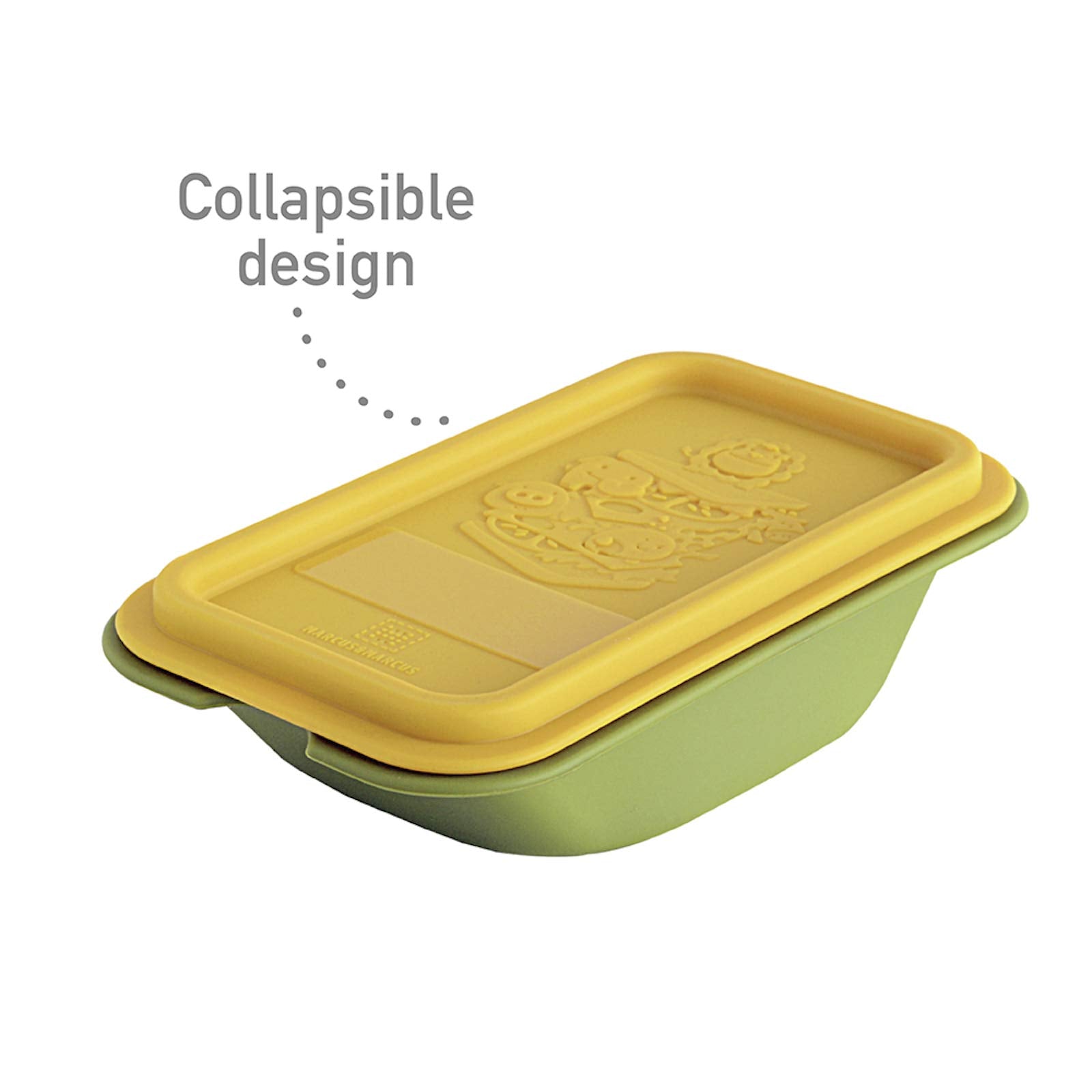 Lion Silicone Sandwich Holder, Marcus And Marcus, Red, Small