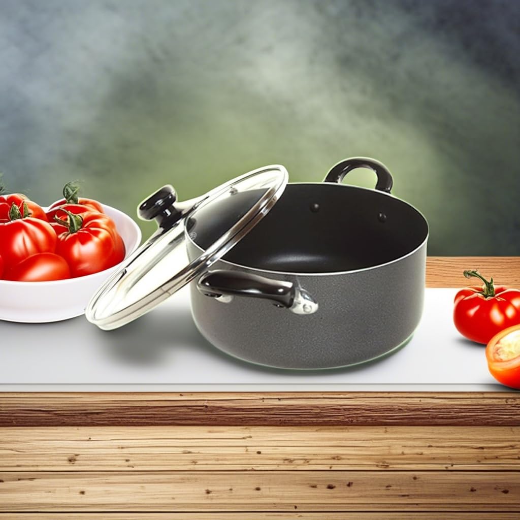 Better Chef 3 Qt (2.5Mm Aluminum) Dutch Oven, Black (93580237M)