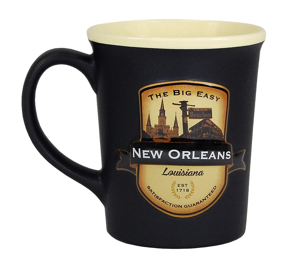 Americaware New Orleans 18oz. Emblem Coffee Mug