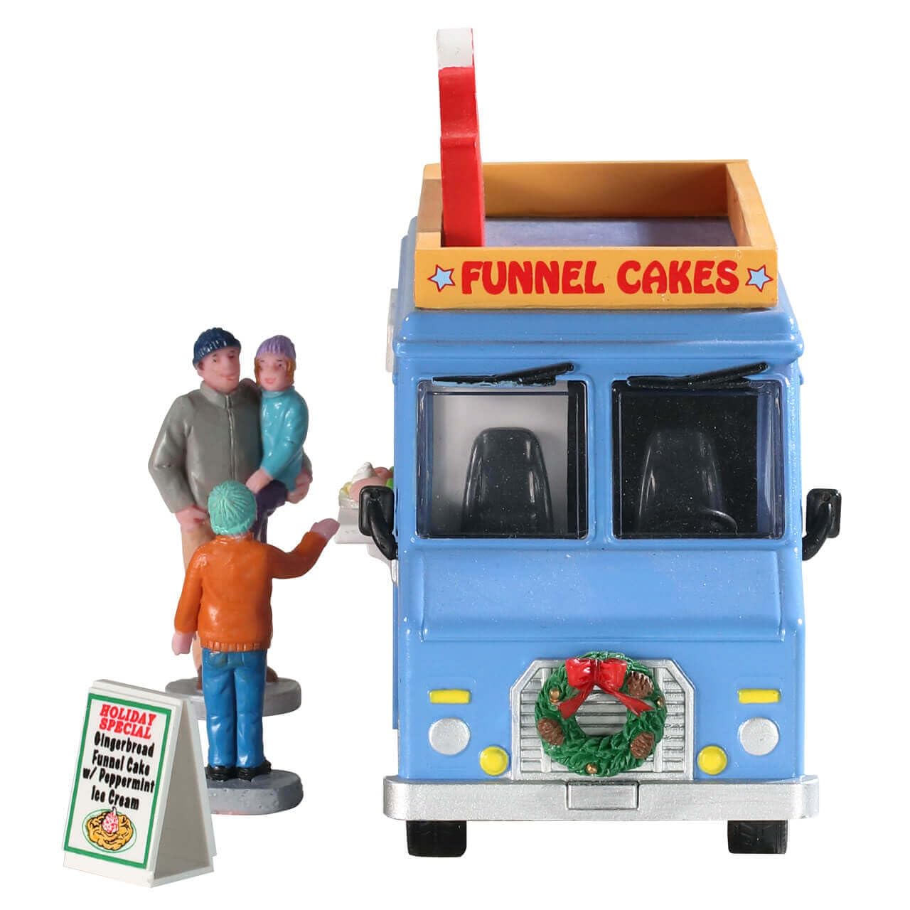 Lemax Funnel Cakes Food Truck, Set Of 4#93420