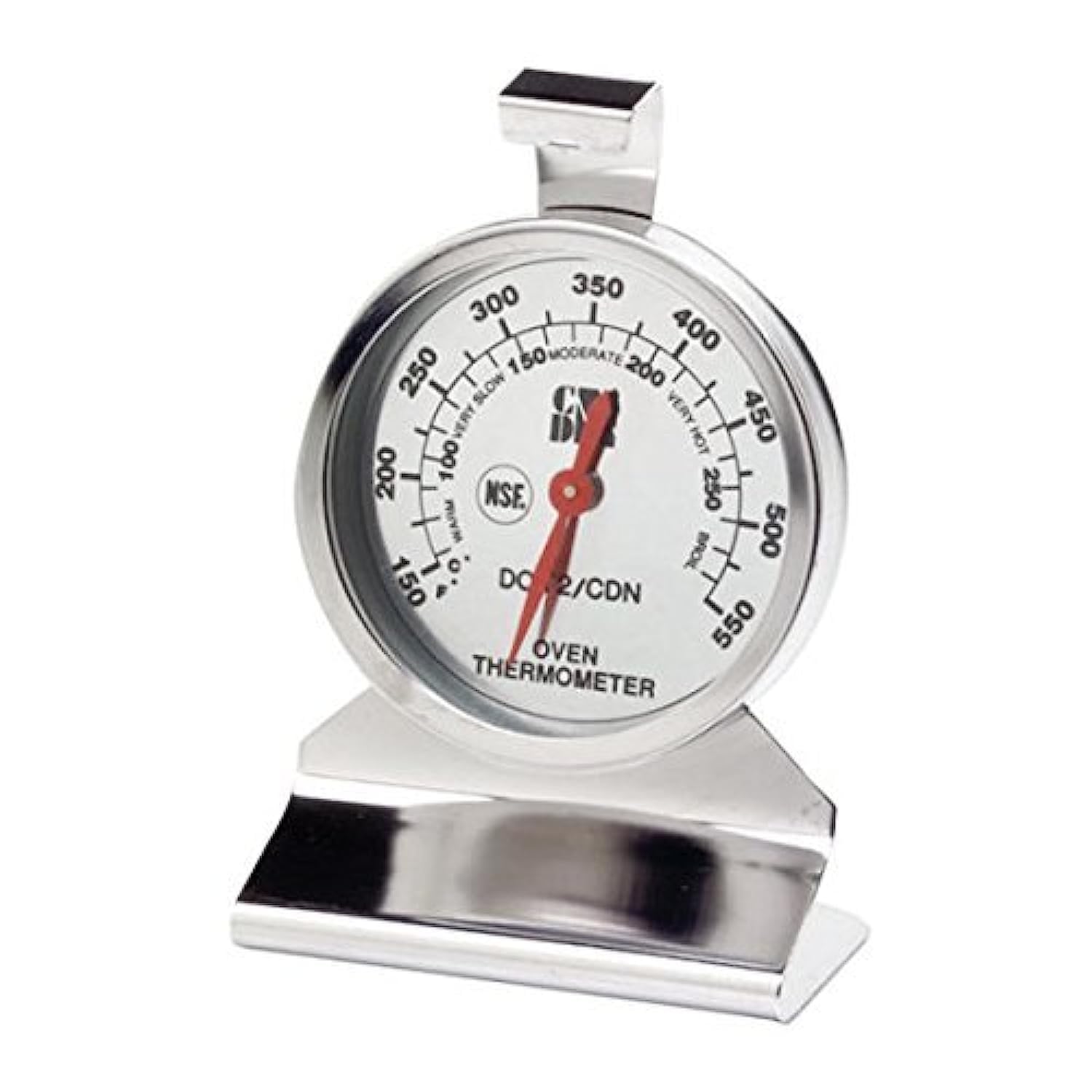 CDN DOT2 ProAccurate Oven Thermometer, The Best Oven Thermometer for Instant Read in Food Cooking. Stainless Steel For Monitorin