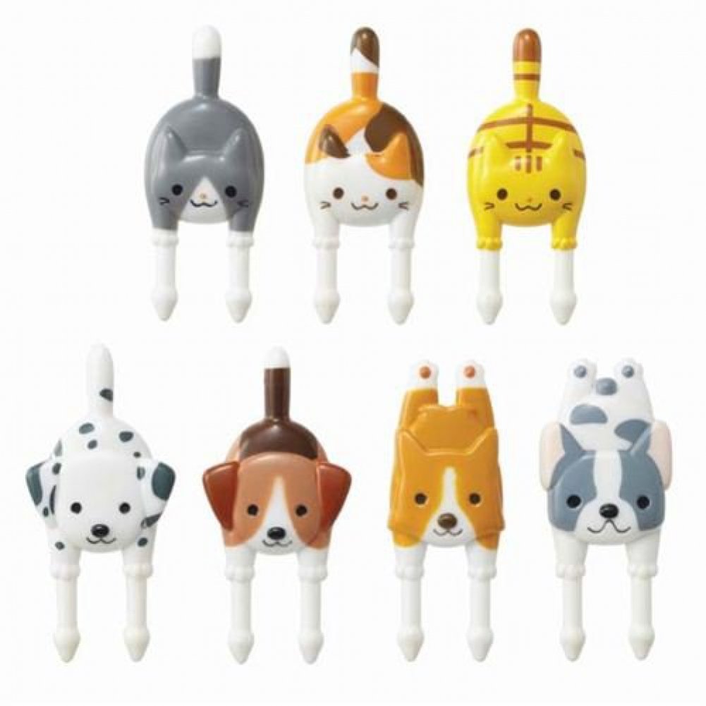 Dog Cat Food Picks Forks For Bento Box Lunch Box By Torune