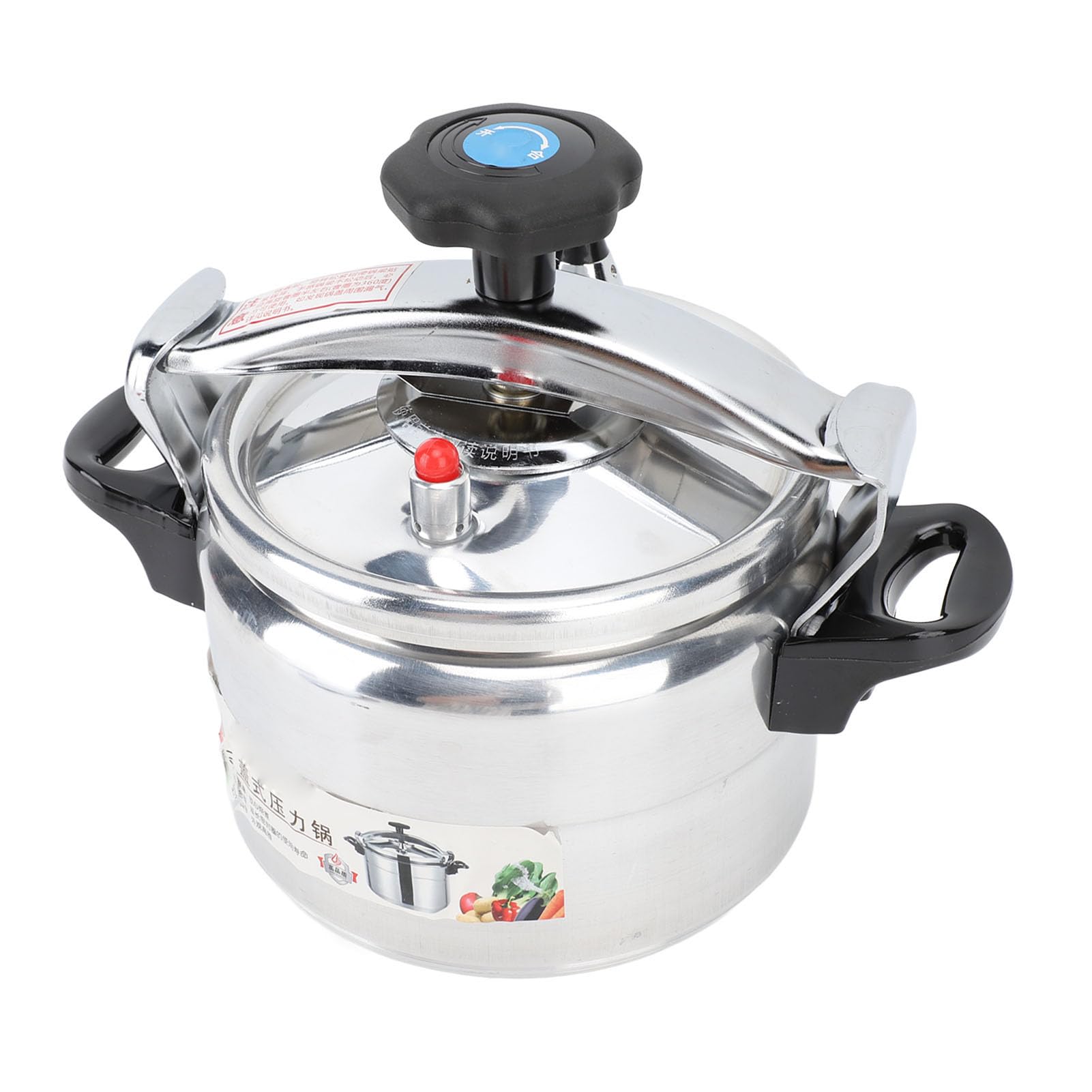 Haofy Large Capacity Pressure Cooker, Aluminum Alloy, Quick Cooking, Anti Stick Coating, Safety Design, Thickened, Commercial Ho