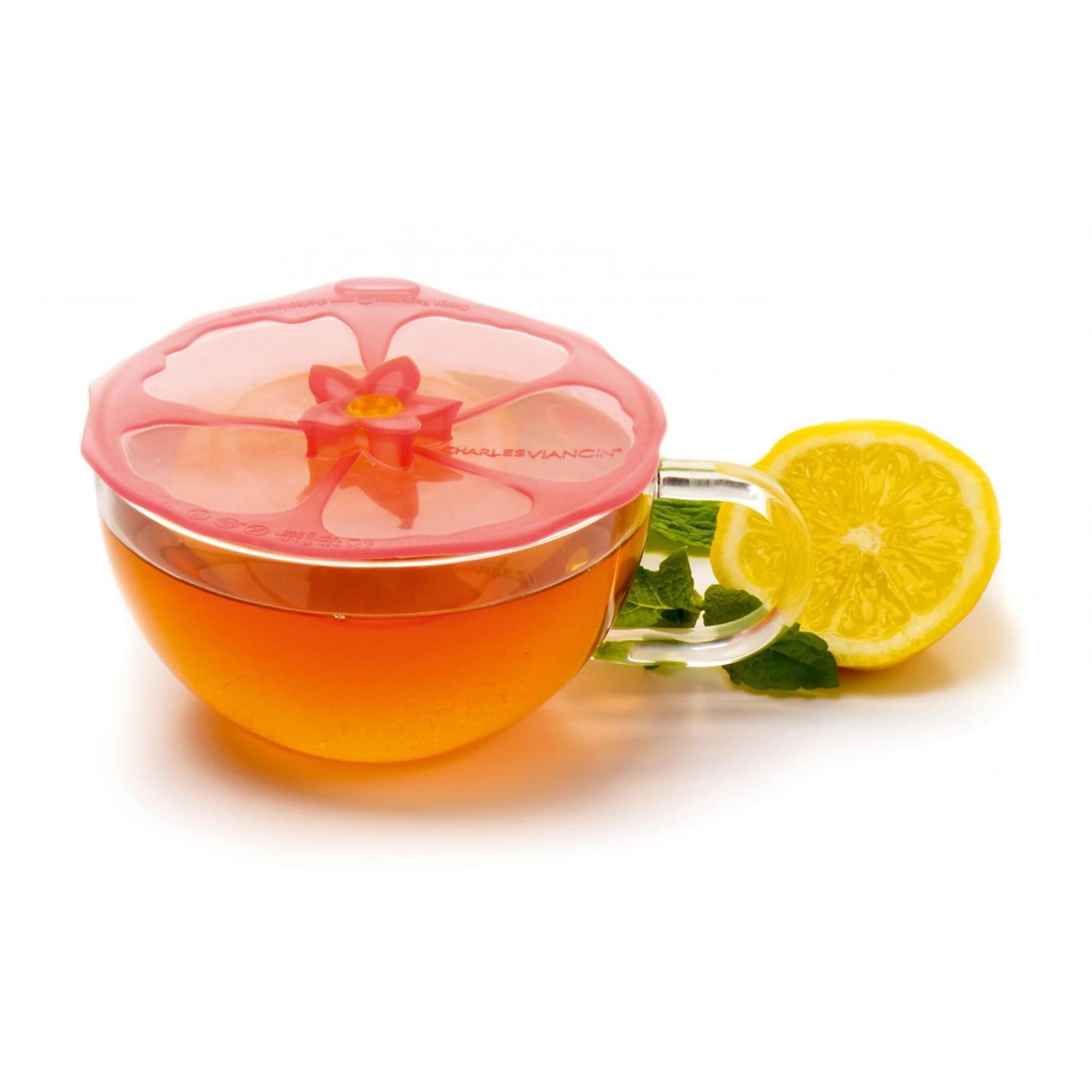 Charles Viancin Hibiscus Drink Cover Set/2