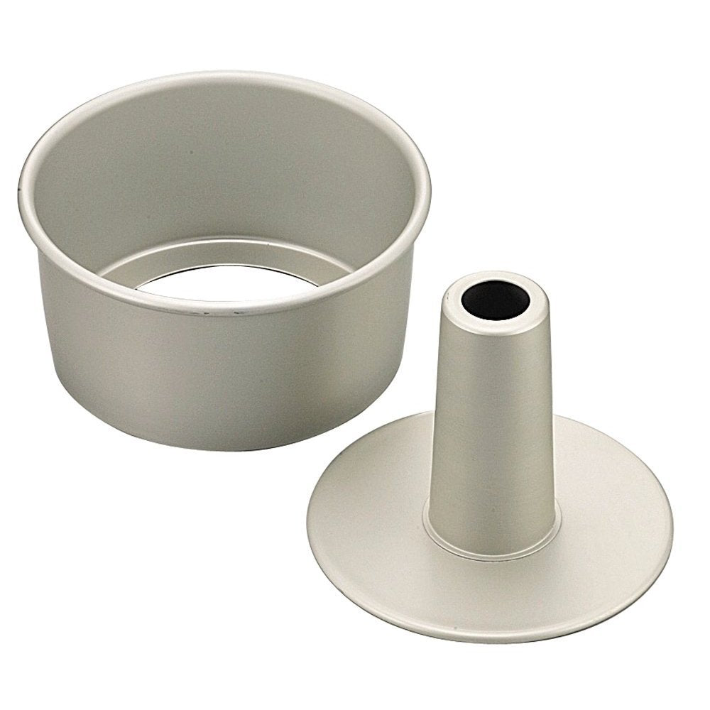 Pearl Metal D-4625 Ee Sweets Aluminum Chiffon Cake Baking Pan, 6.7 Inches (17 Cm)