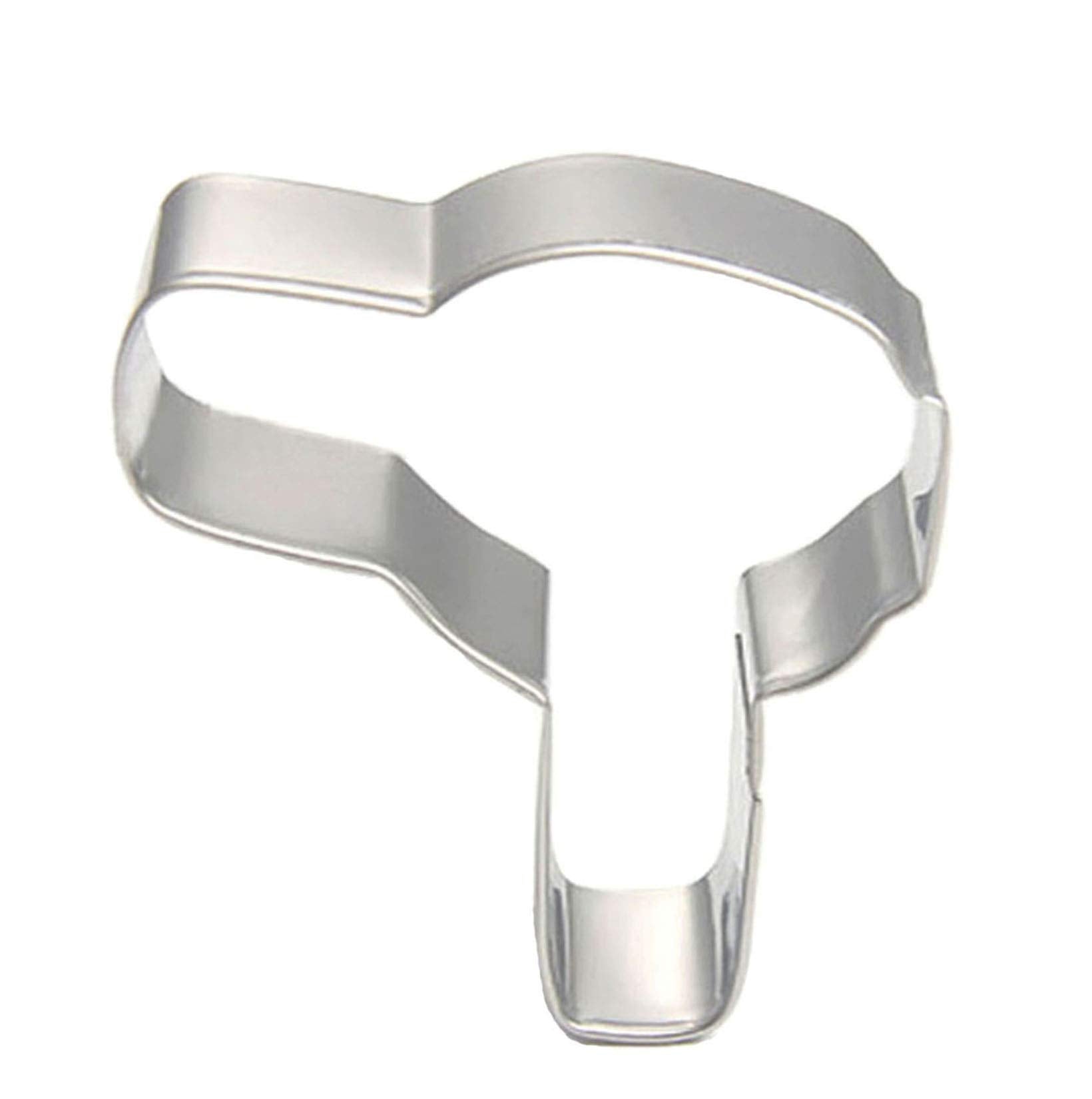 Wjsyshop Mini Hair Dryer Shape Cookie Cutter - Small Size