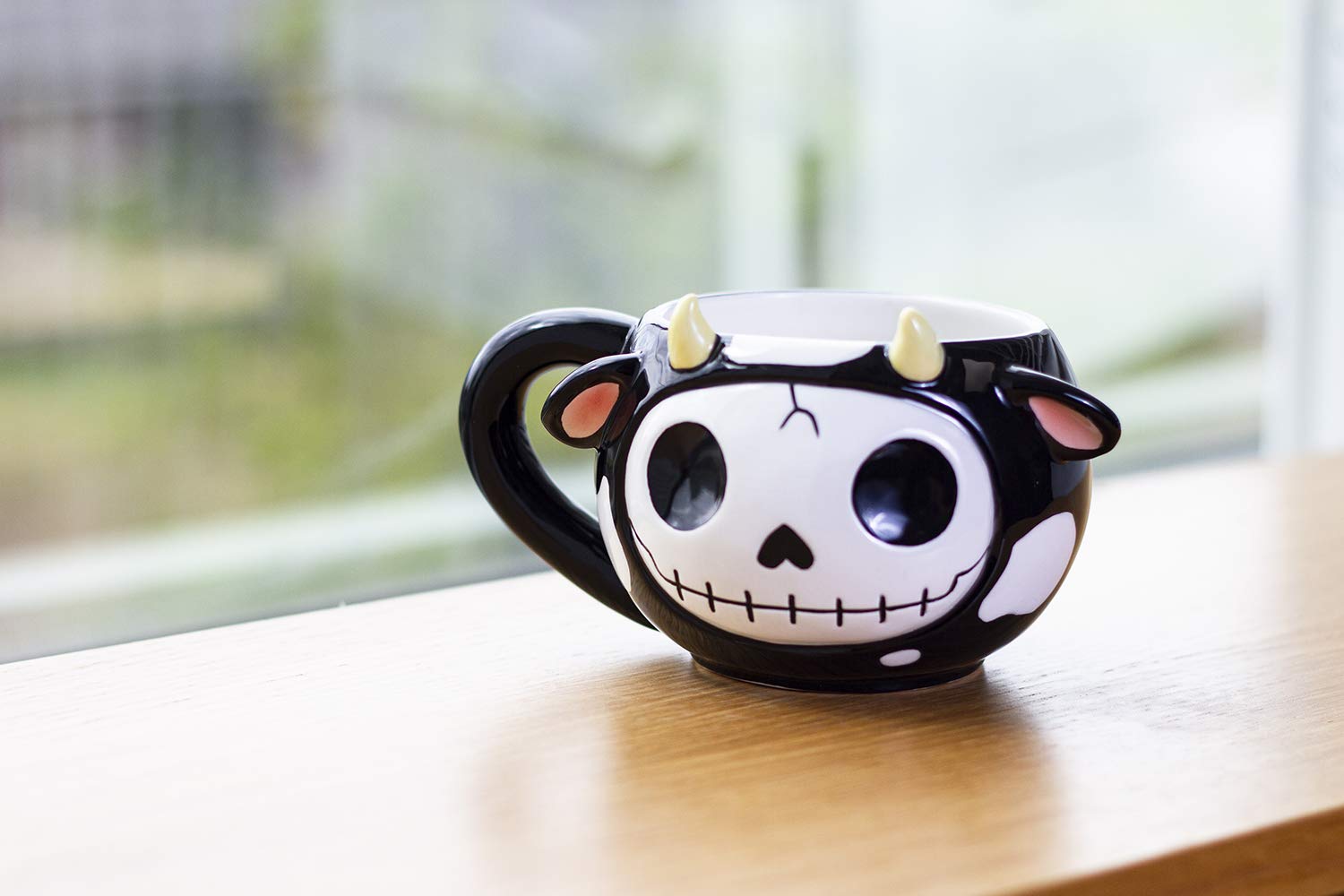 Summit Collection Furrybones Coffee Mug Beverage Cups 14 fl oz Collectible Novelty Mugs (Moo Moo Mug)