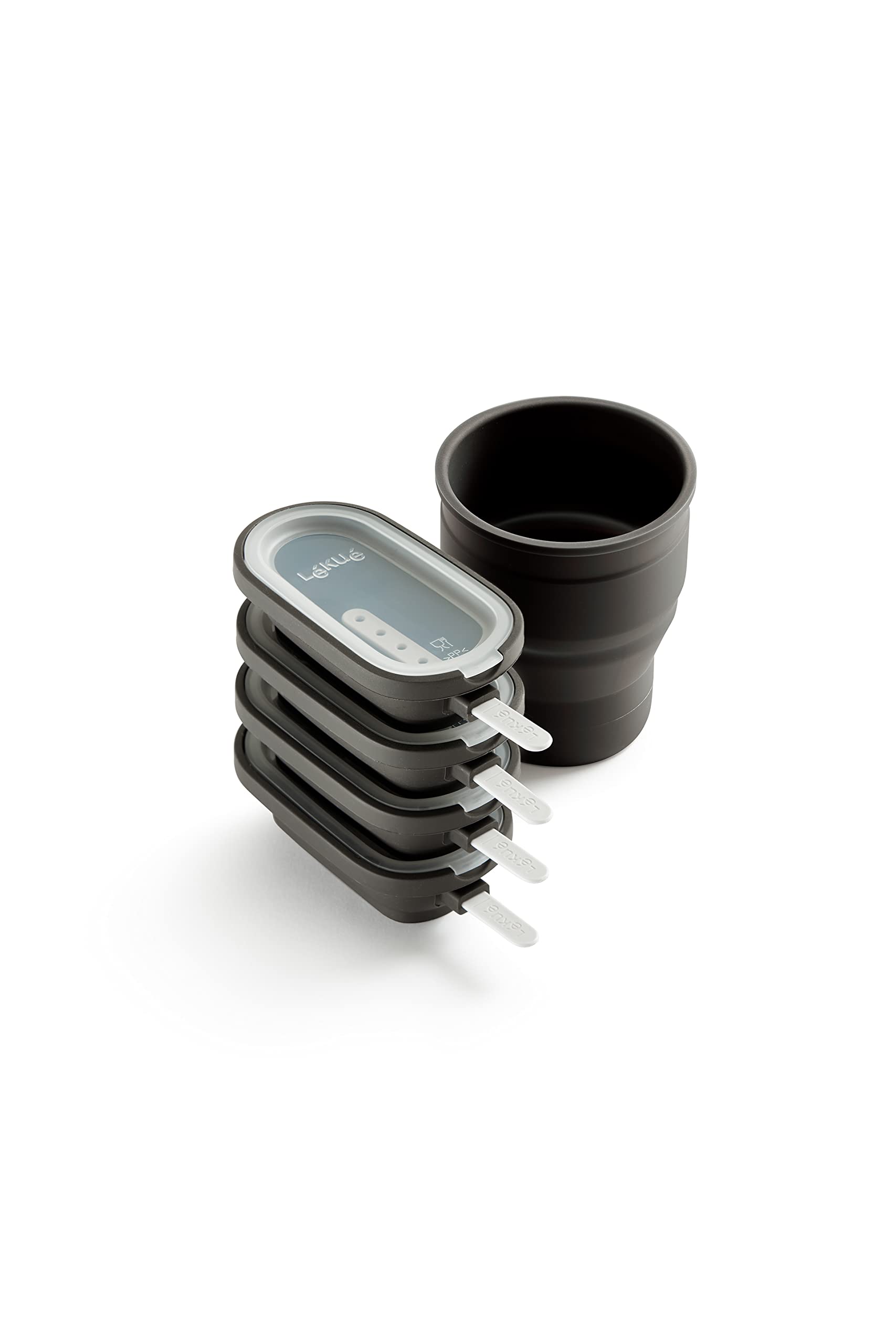 Lakua Classic Creamy Ice Cream Moulds 4 Units, Brown, 3400235Sur