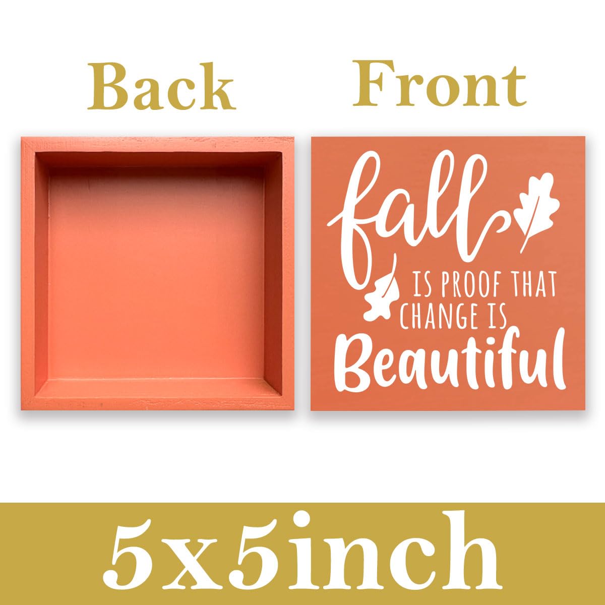 Rustic Fall Gnomes Pumpkin Sign Fall Decorations for Home Office Indoor Fall Desk Decor for Bathroom Bedroom Autumn Thansgiving