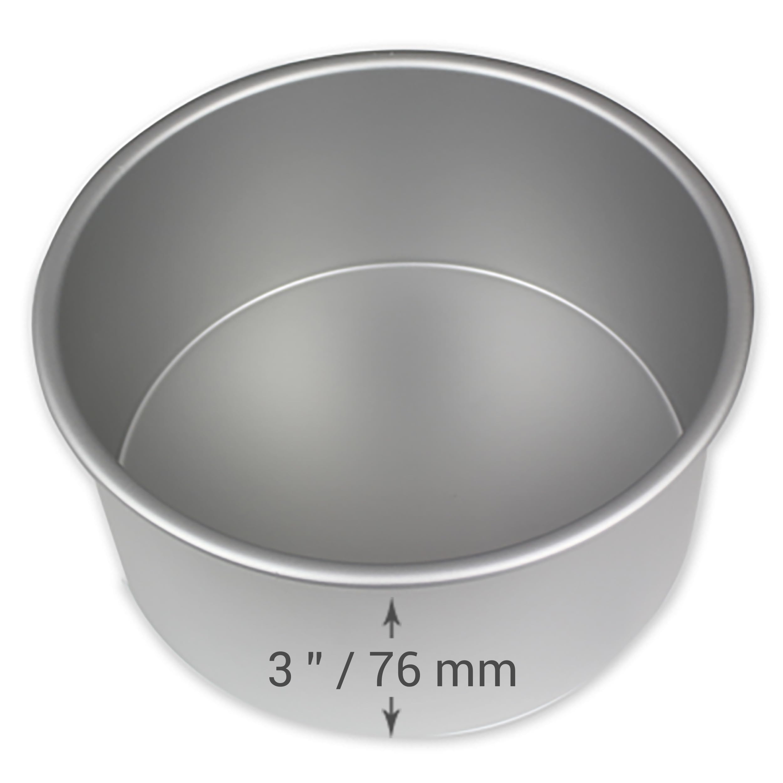 Pme Professional Aluminum Baking Pan Round 8 X 3