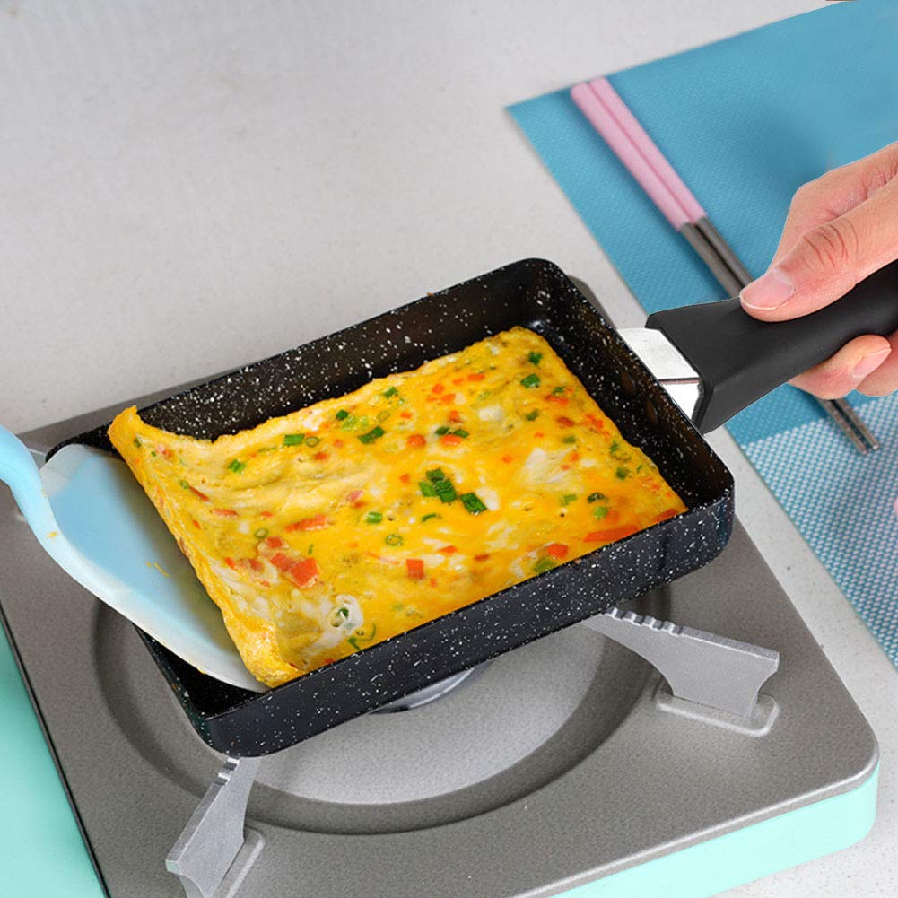 Tamagoyaki Pan, Japanese Omelette Pan, Rectangular Non-Stick Mini Frying Cooker With Anti Scalding Handle, Omelette Pan Egg Pan