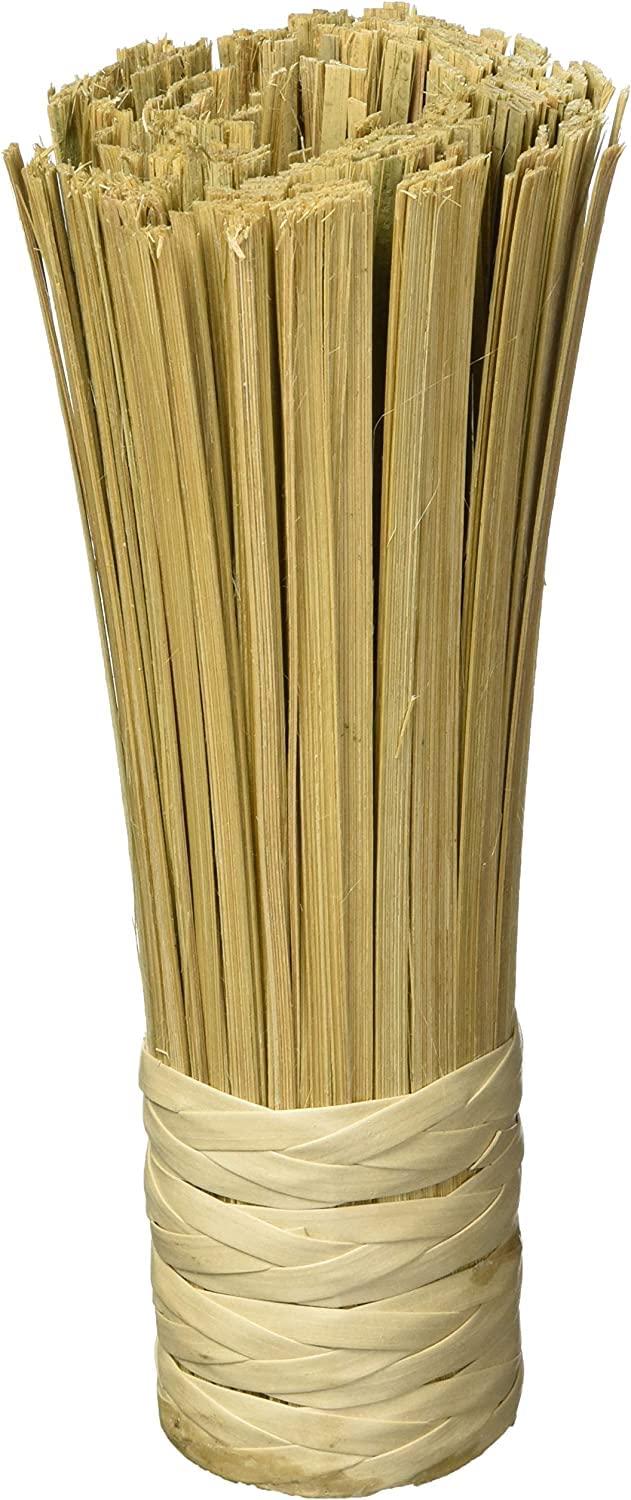 7'' Cleaning Whisk Pot Sweep Bamboo Pot Wash Brush Kitchen