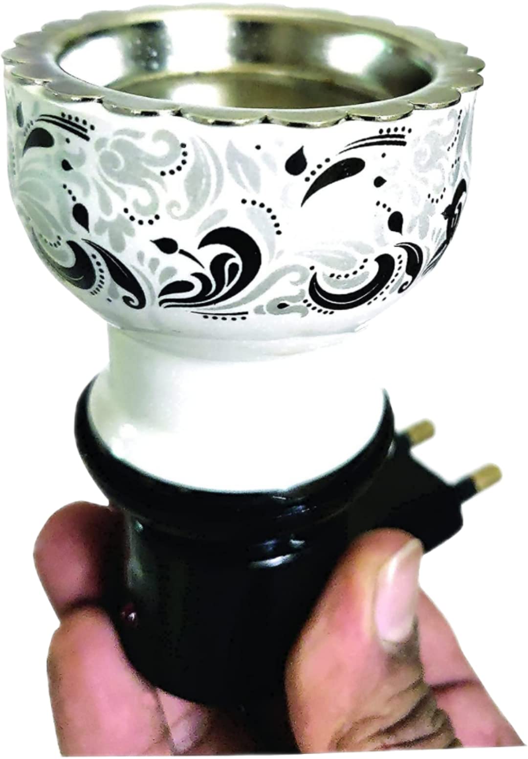 90 Degree Shock Proof Electric Aroma Camphor Diffuser For Home Fragrance Kapoor Dani Incense Holder Oil Burner (Mix Colours) 8X7