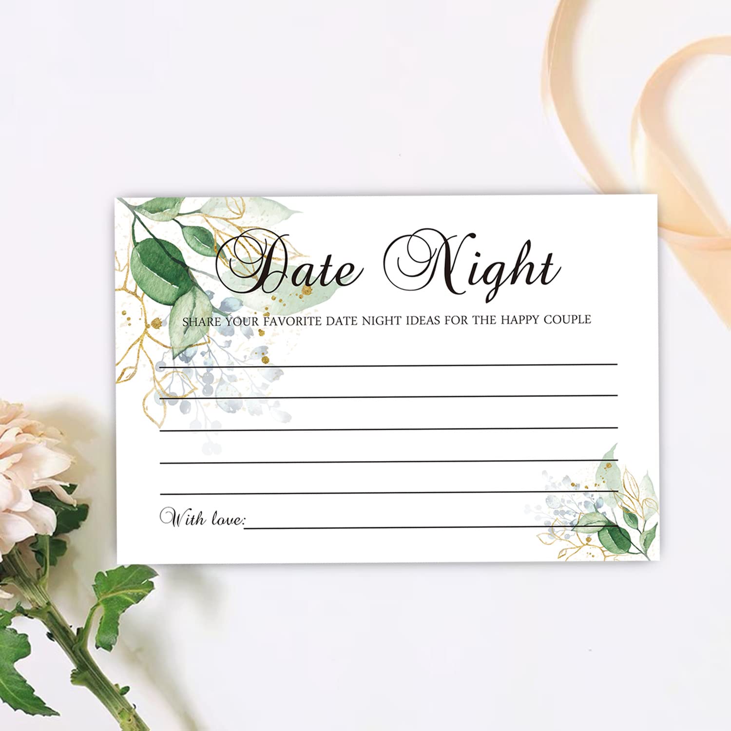Farhtinanfx Date Night Ideas Cards, Perfect For The Bride And Groom, Husband, Wife, Boyfriend, Girlfriend, Anniversary, Bridal S