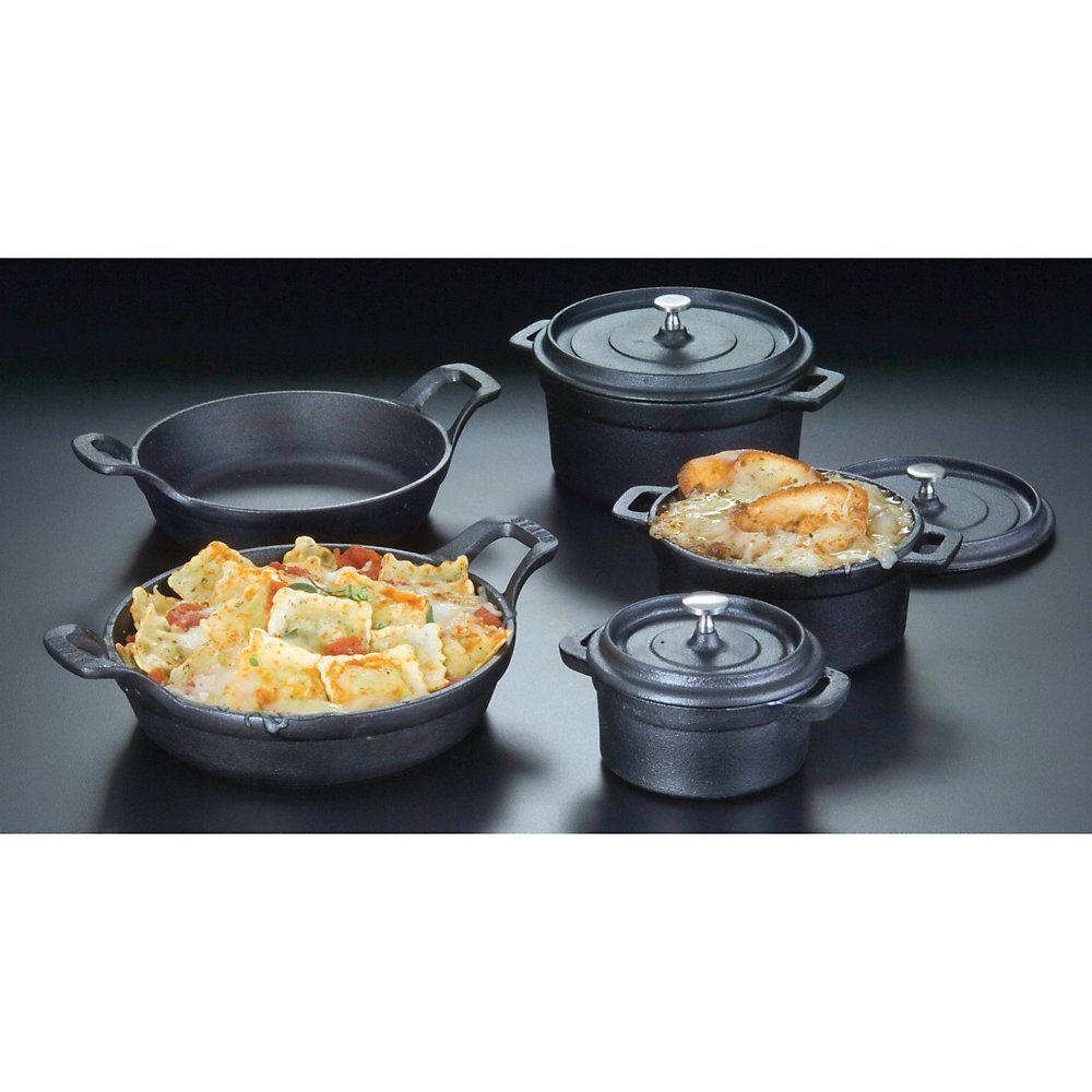 American Metalcraft Ciprt5336 Cast Iron, Rectangular Casserole, 8.9 Oz.