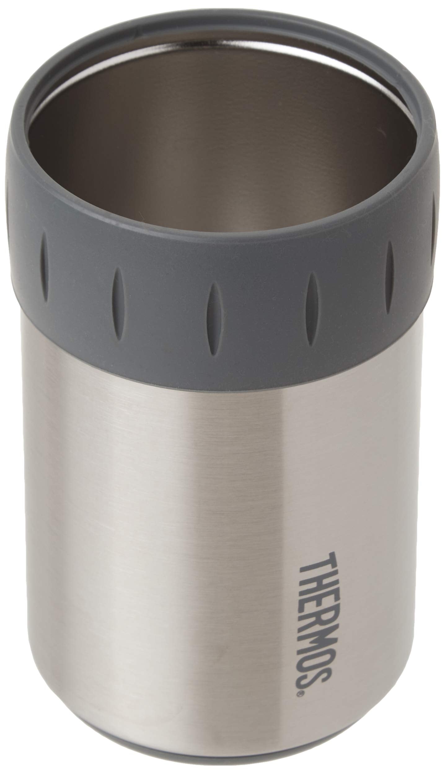 Thermos Stainless Steel Beverage Can Insulator For 12 Ounce Can