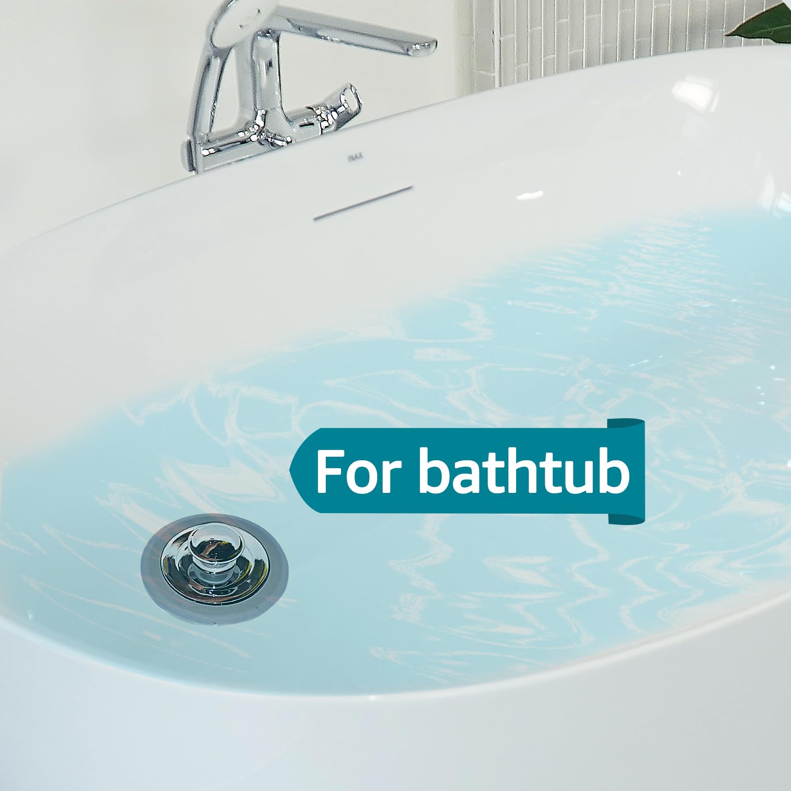 Bathtub Drain Stopper, Sink Stopper, Tub Stopper, Bathtub Drain Plug, Universal Bathroom Bath Tub Drain Stoppers, Shower Drain C