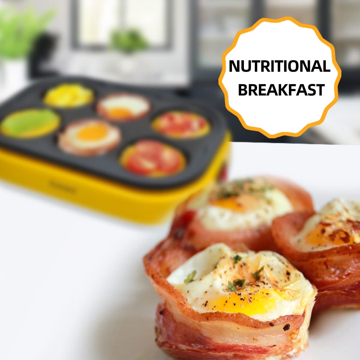 Aoruru Pancakes Maker Nonstick Electric Egg Frying Pan For Mini Crepe Fried Egg