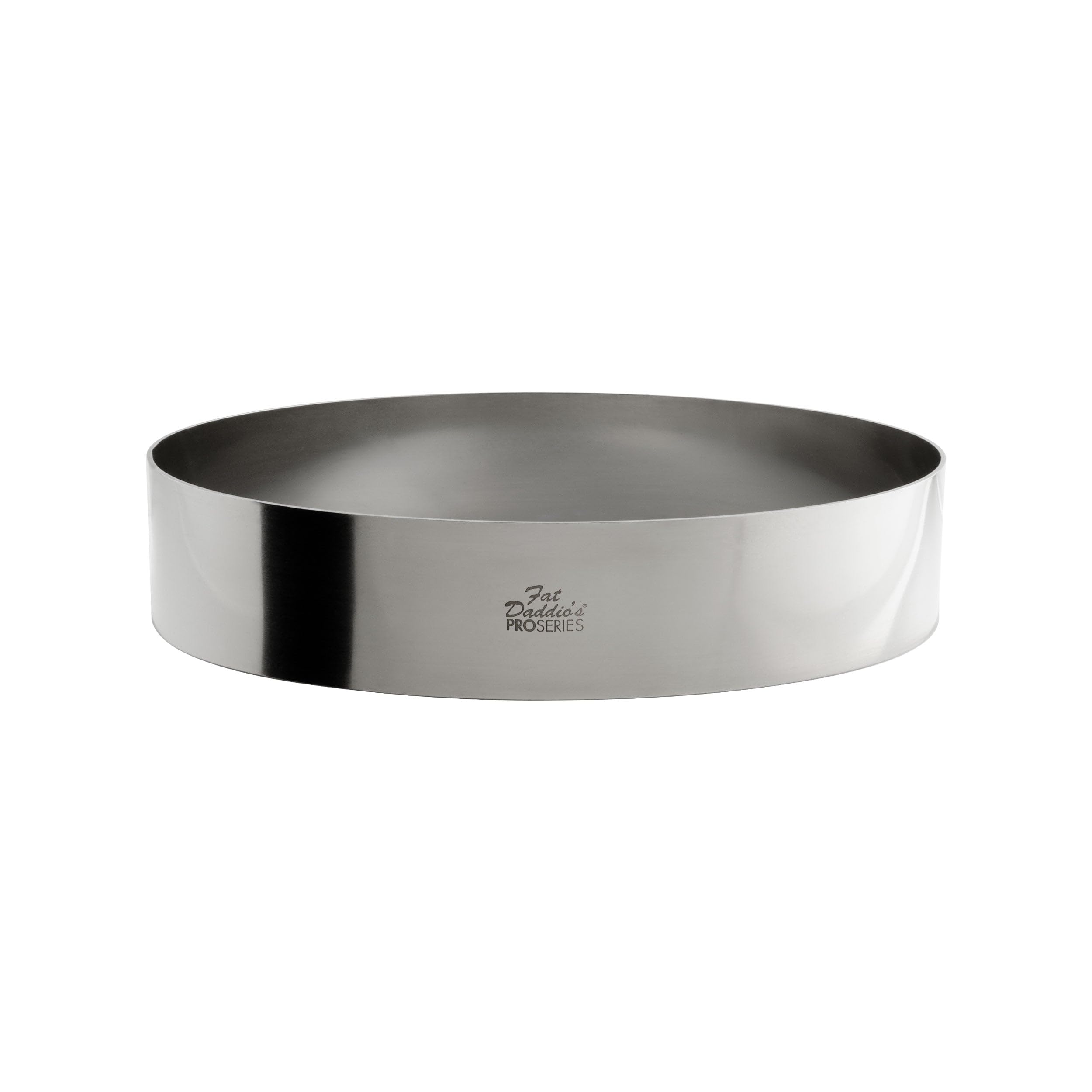 Fat Daddios Stainless Steel Round Cake & Pastry Ring, 9 x 2 Inch
