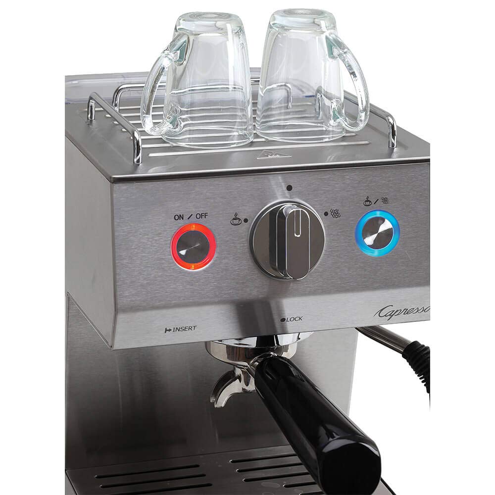 Capresso Cafe Select Professional Stainless Steel Espresso & Cappuccino Machine