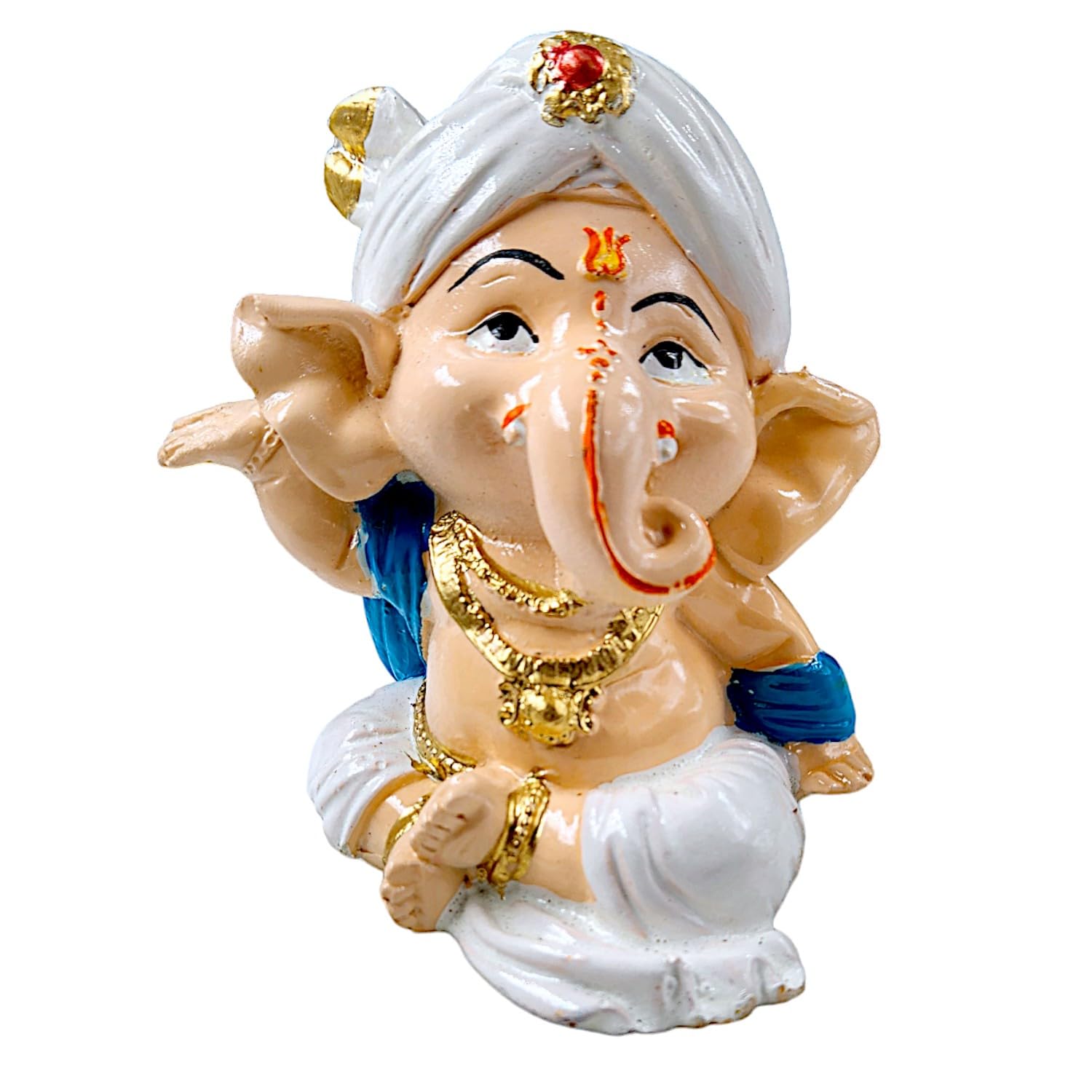 Karigaari India Set Of 3 Dancing Bal Ganesha For Home Decor | Ganesh Murti For Home Decor, Gifting & Pooja Room
