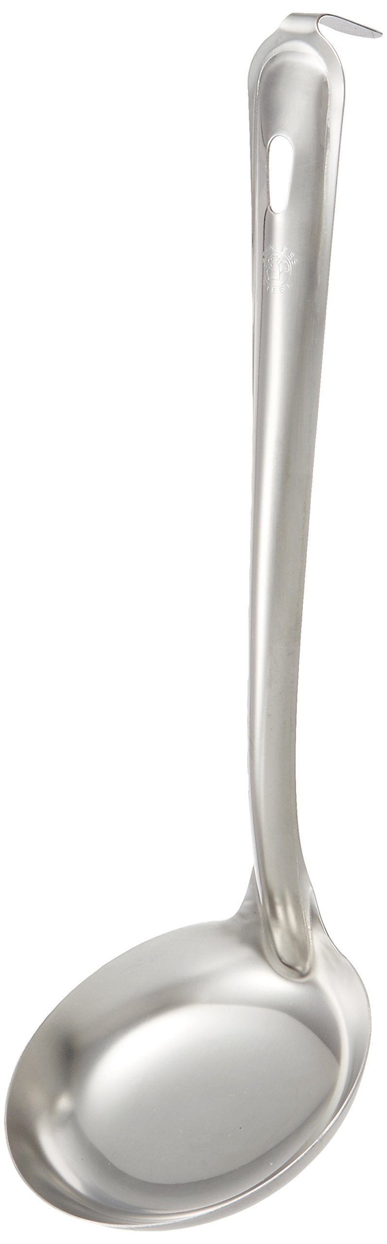 Wahei Freiz AD038 Kitchen Tool, Ladle, Ajido, Medium, 3.3 inches (85 mm), Stainless Steel, Made in Japan