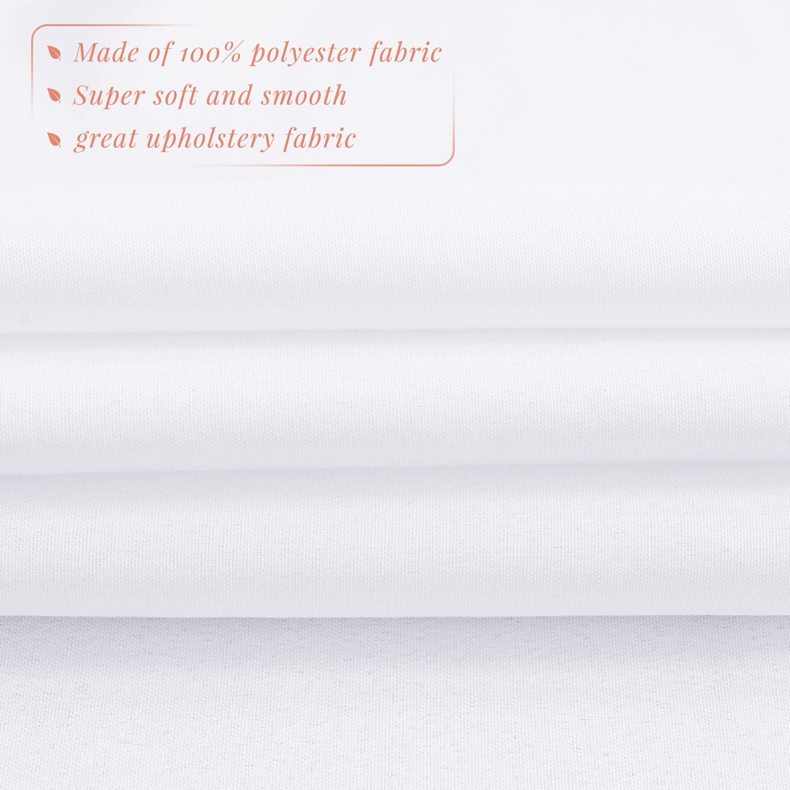 4 Packs White Square Tablecloth,52X52 Inch White Polyester Table Cover For Small Square Tables,Washable Resistant Stain And Wrin