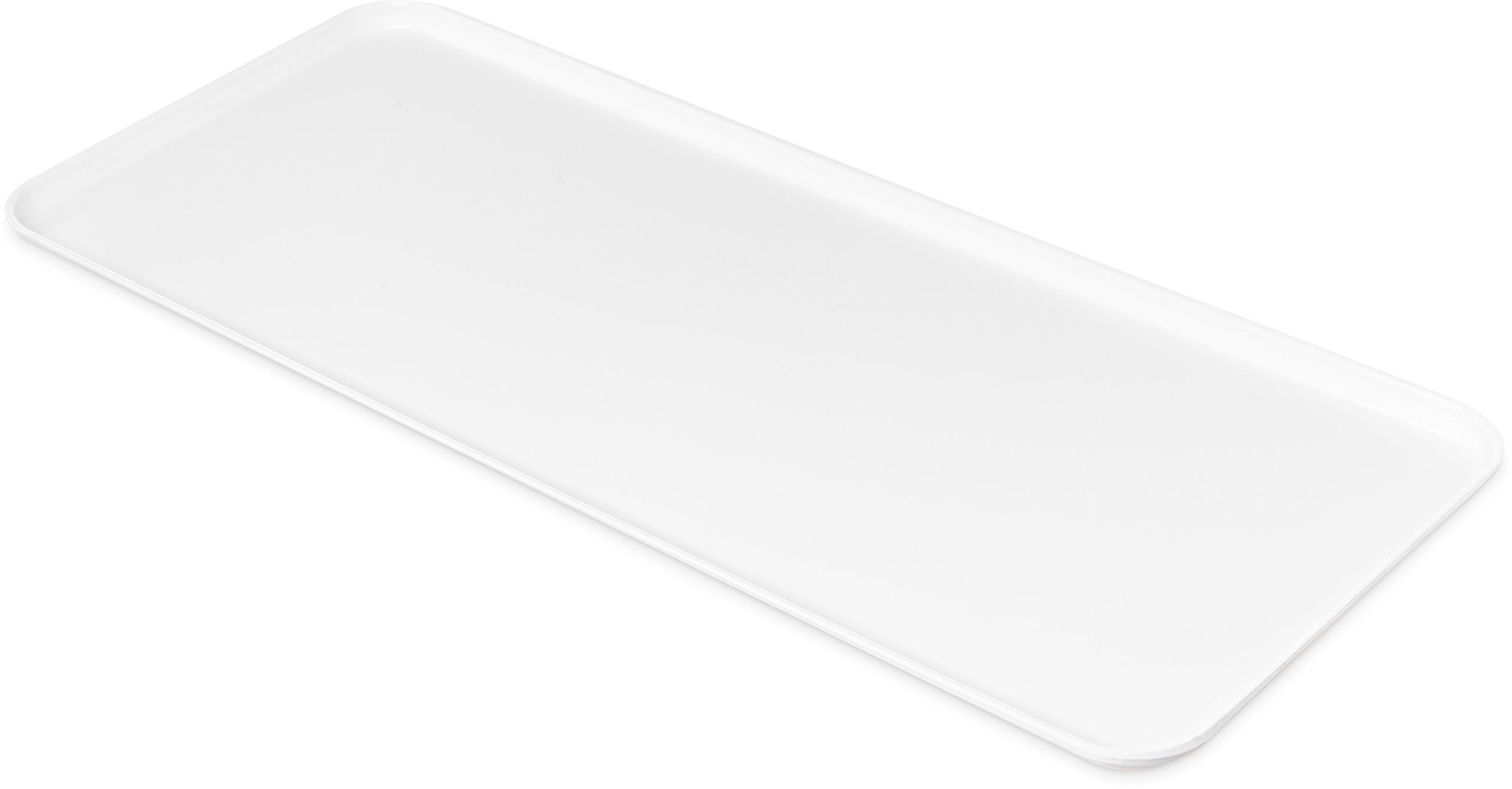 Carlisle FoodService Products 1230FMT301 Food Service Display Tray, 30 x 12, White (Pack of 12)