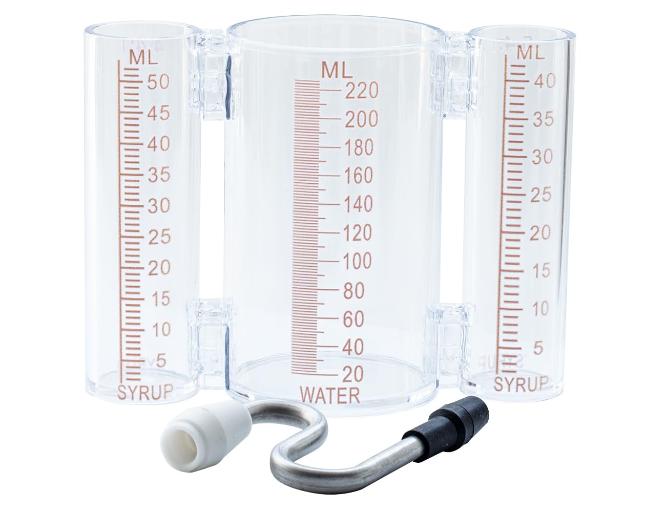 Tsingseen Life Soda Dispenser Syrup Separator Brix Cup 4.4 To 1 5.4 To 1 Ratio Syrup,1010859 Separator Syrup''S'' Tube, Uf1/Sf1