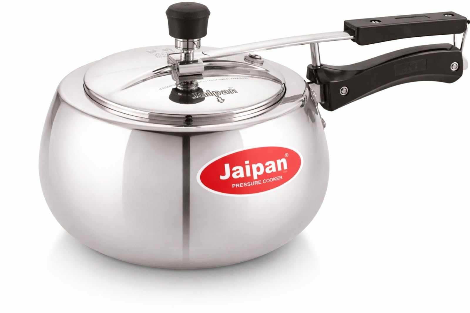 Jaipan Venus 3 Litres Pressure Cooker | Inner Lid | Aluminium Body | Induction And Gas Stove Compatible | Isi Certified | Heat R