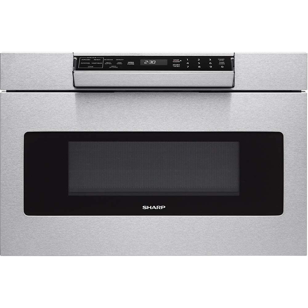 Sharp Built-In Microwave Drawer, Stainless Steel - Smd3070Asy Model