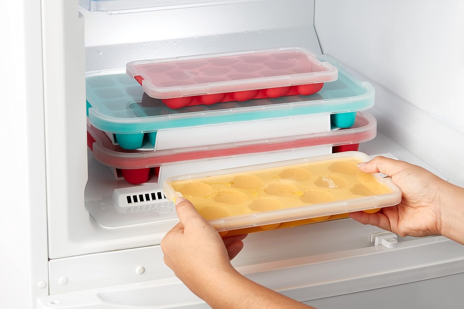 Lekue Industrial Ice Cube Tray  Red