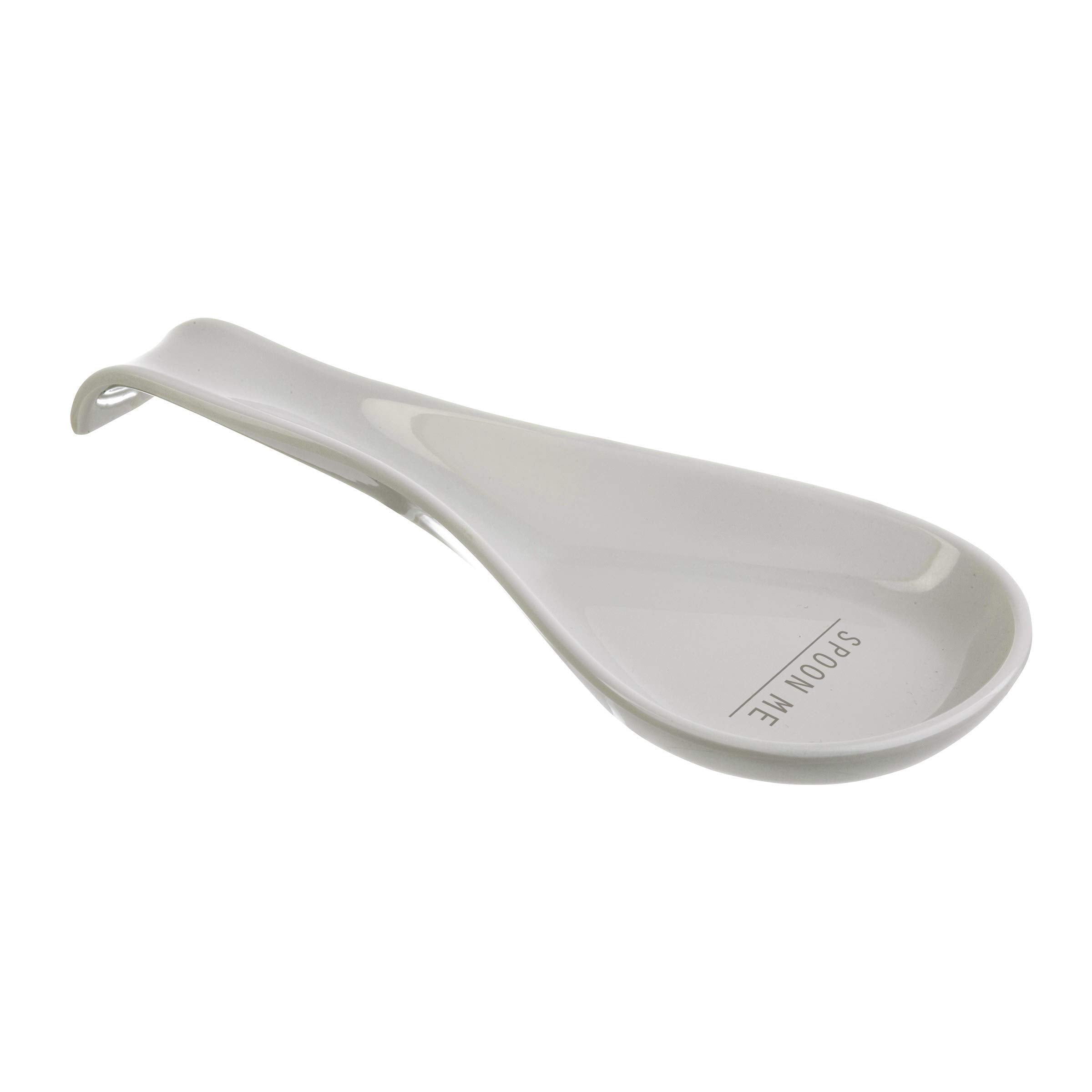 Tablecraft Melamine Spoon Rest, 11 x 4 x 1.25