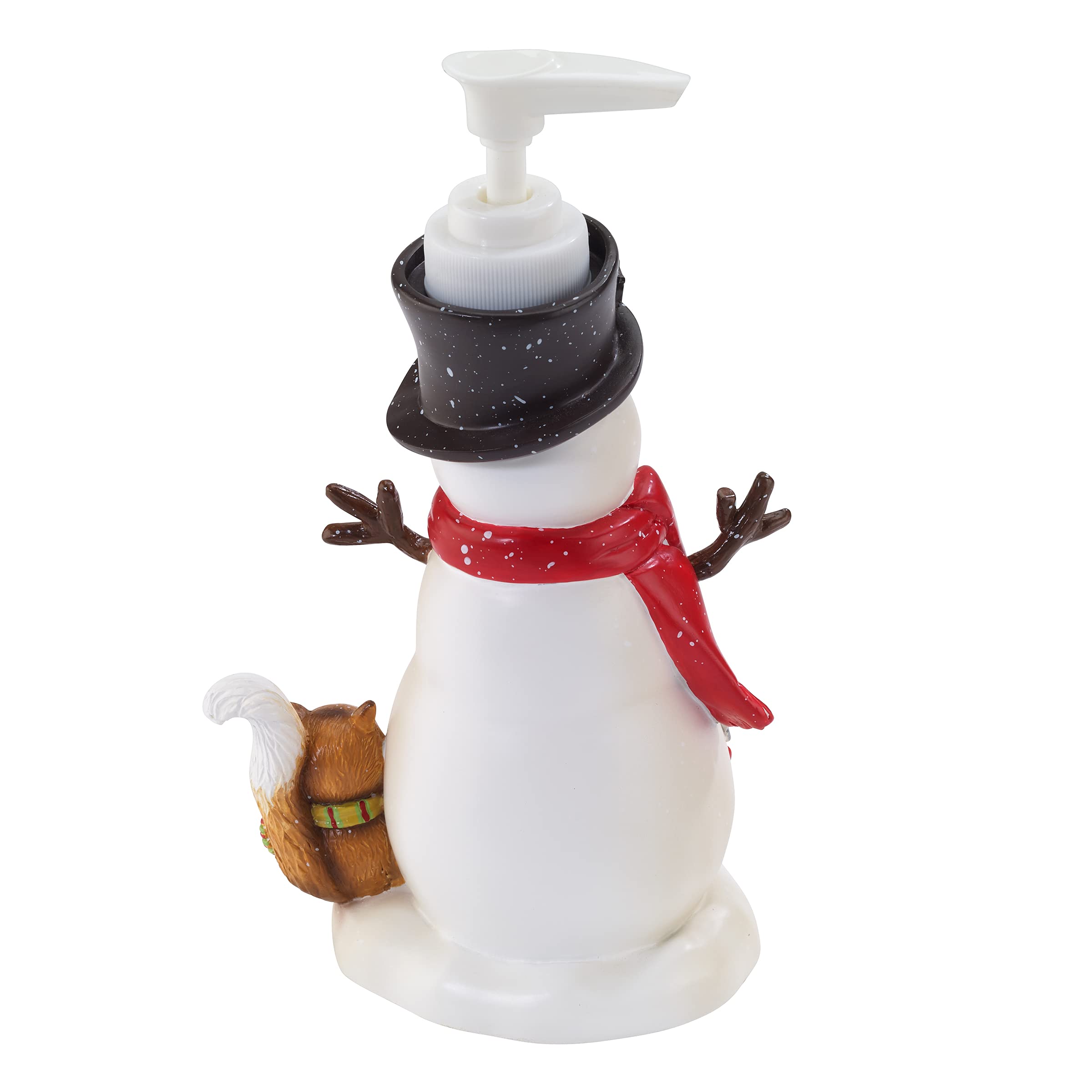 Avanti Linens - Soap Dispenser/Lotion Pump, Durable Bathroom Accessories, Guest Bathroom Essentials, Holiday Home Decor (Friends