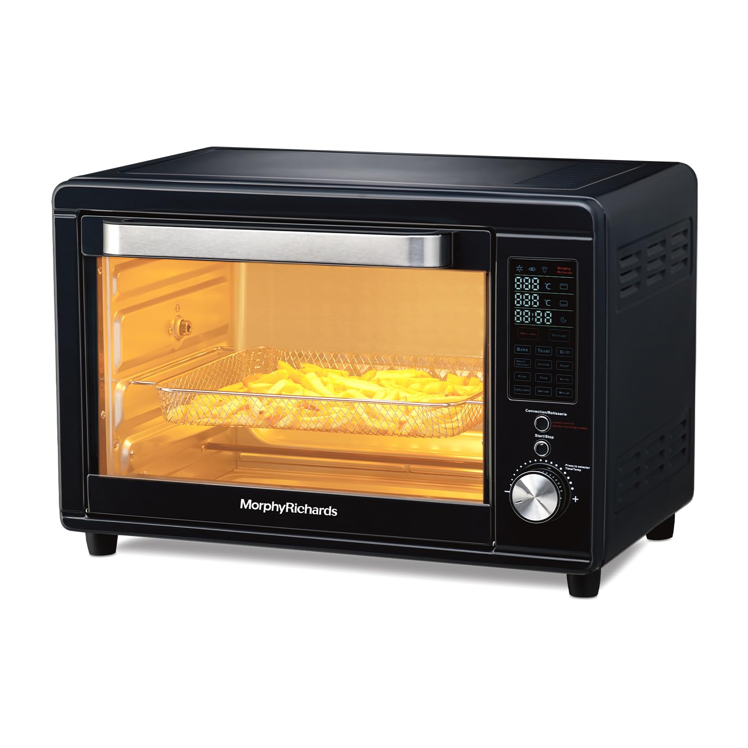Morphy Richards Digital Otg|Capacity - 29 Litre With 13 Preset Menu|Rotisserie,Convection,In-Built Air-Fryer & Dehydrator Functi