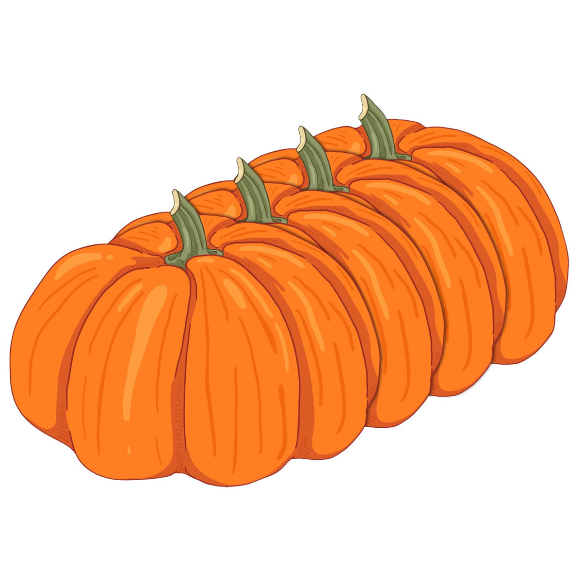 Thanksgiving Disposable Placemat Table Placemats Pumpkin Disposable Placemats 13 Inch Paper Placemats For Bridal Baby Shower Bir