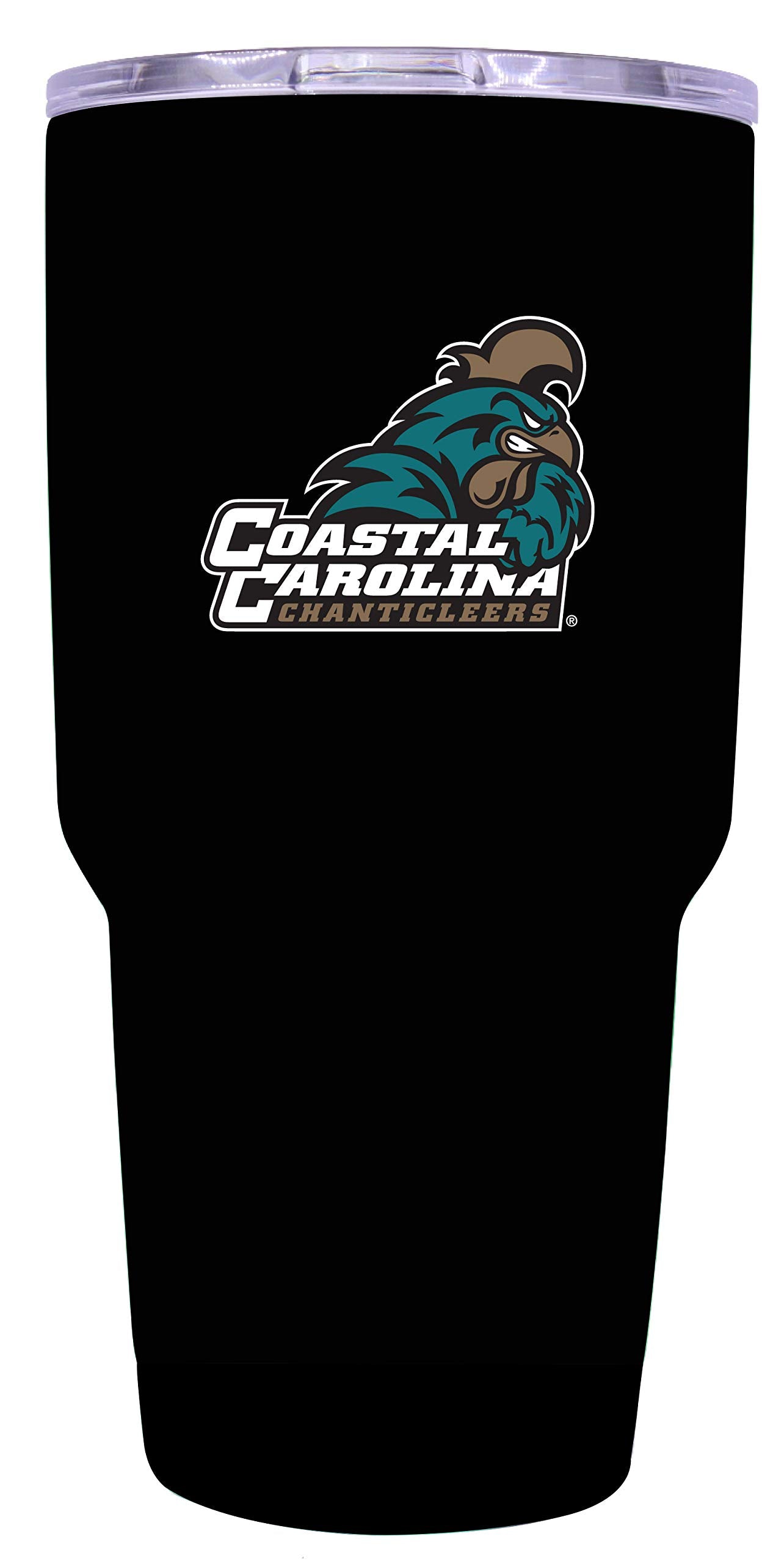 R And R Imports Coastal Carolina University 24 Oz Insulated Stainless Steel Tumbler Officially Licensed Collegiate Product (Blac