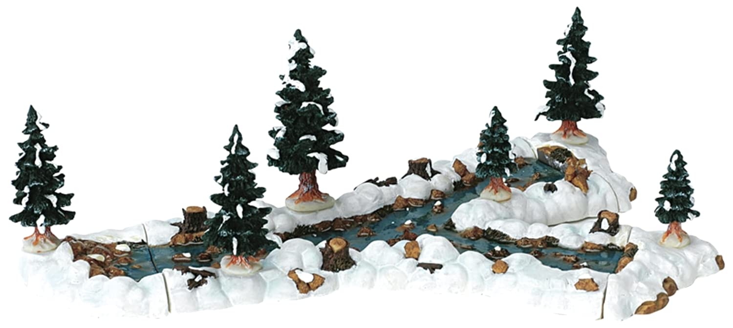 Lemax Christmas Village, Mill Stream Fork 10Pcs