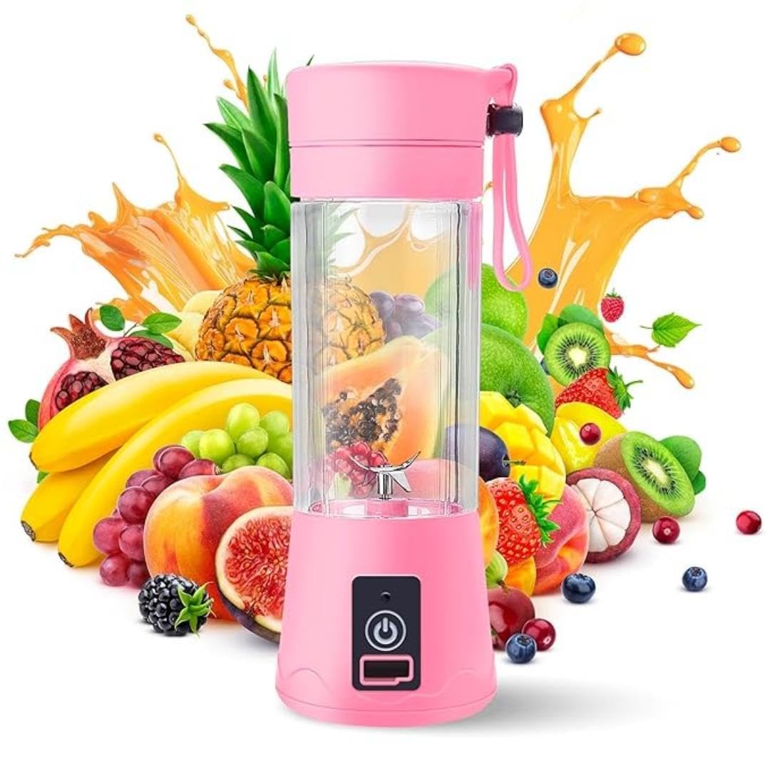 Shopolife Rechargeable Portable Electric Mini Usb Juicer Bottle Blender For Making Juice Travel Juicer Mixer For All Fruits Hand
