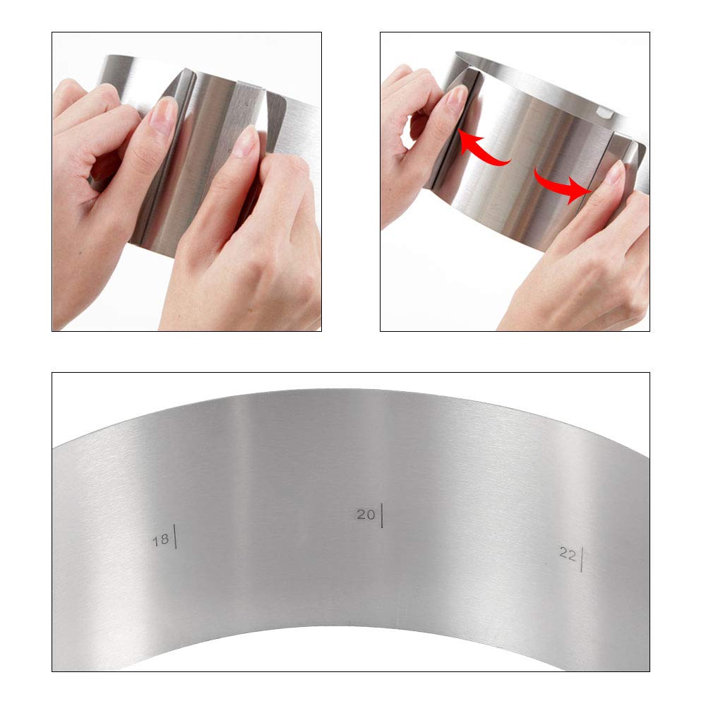 Picowe Cake Collars 5.5 X 394Inch, Cake Ring, Acetate Rolls, Clear Cake Strips, Transparent Cake Rolls, Mousse Cake Acetate Shee