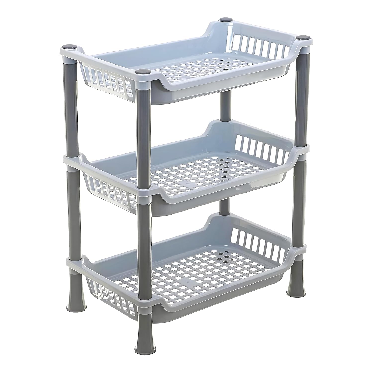 Lixxo Fruits/Vegetables Kitchen Rack Plastic ()