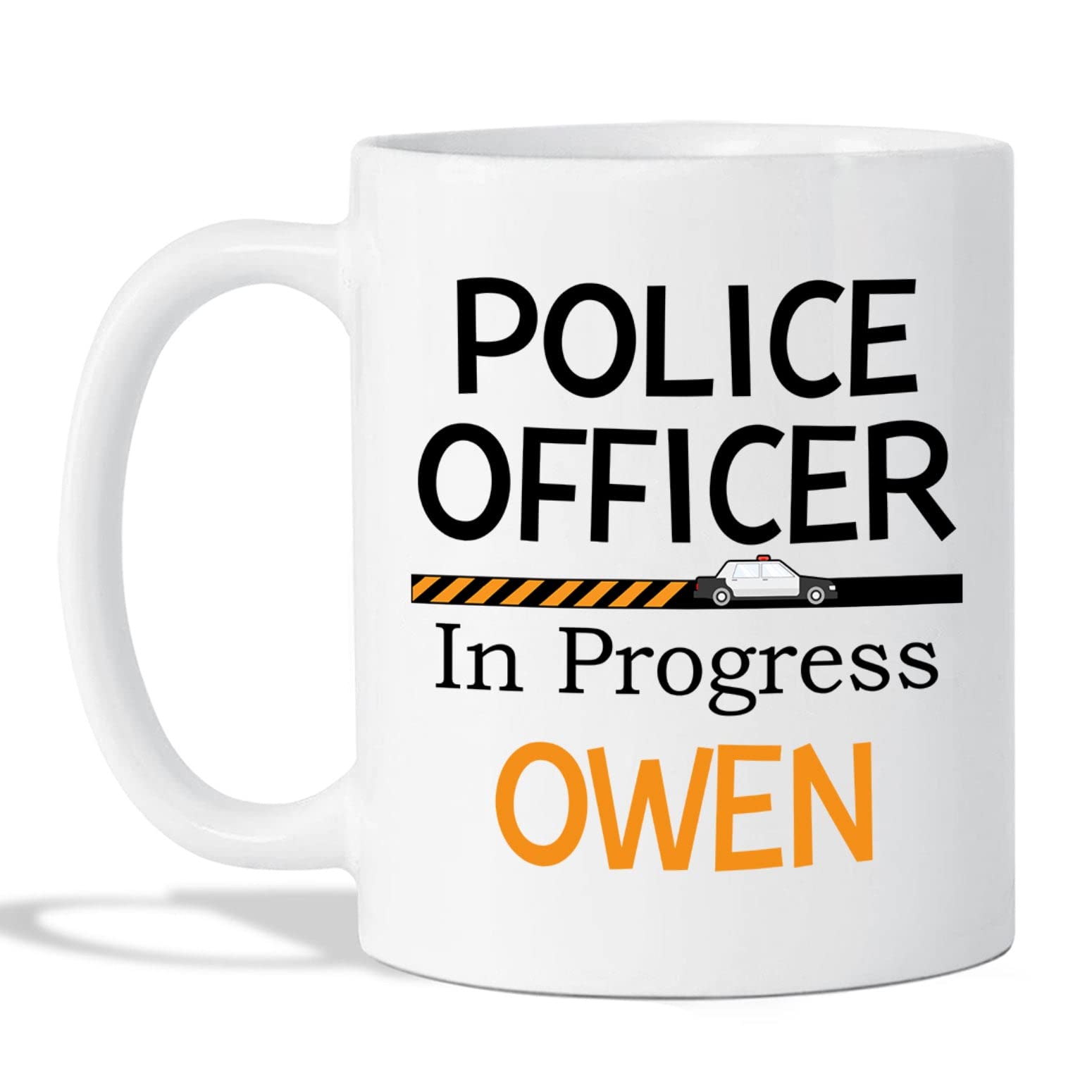 Police Cadet Mug, Custom Future Police Officer Gift, Police Academy Graduation Gift, Personalized Police Officer Mug, Police Loa