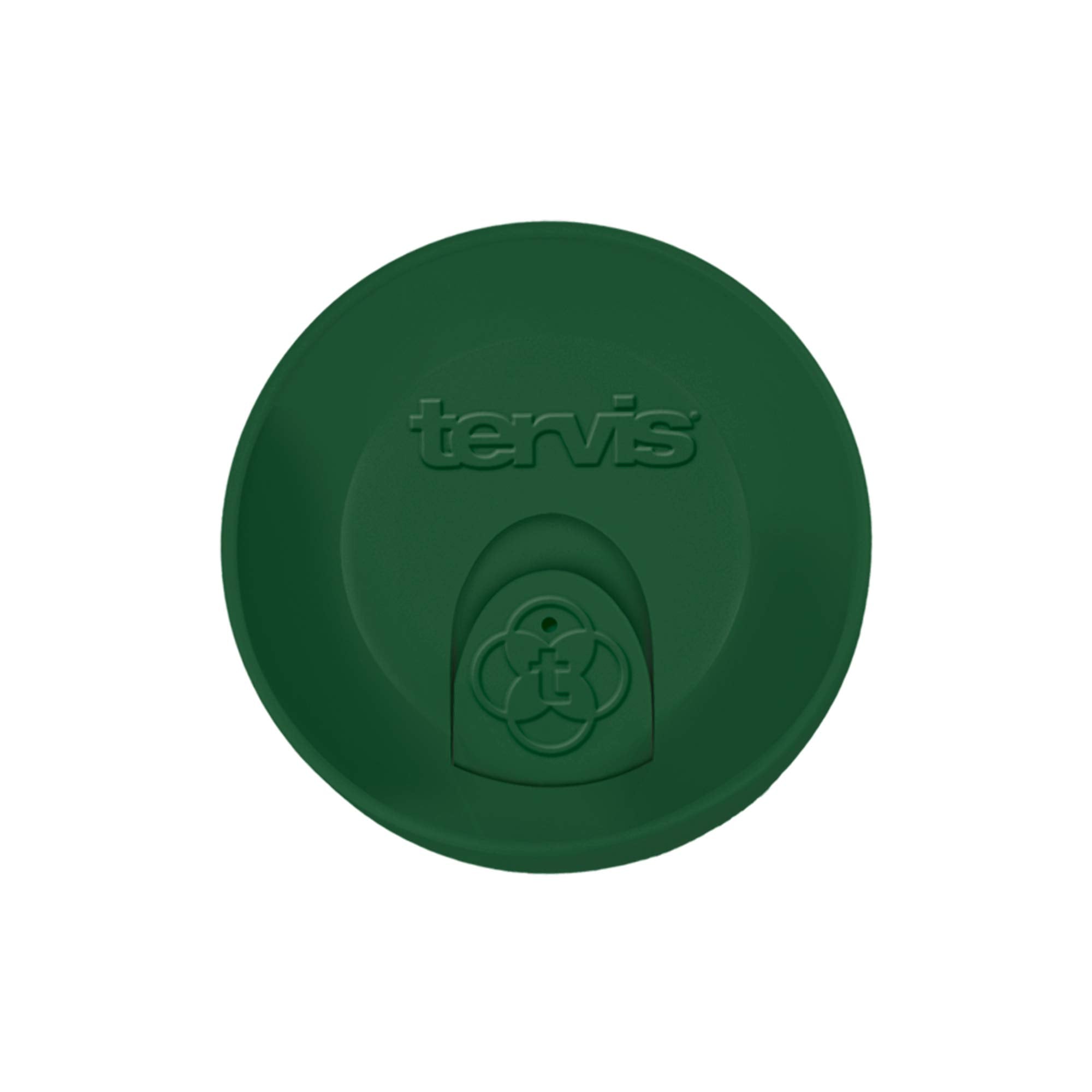 Tervis Travel Lid Made in USA Double Walled Insulated Tumbler Travel Cup Keeps Drinks Cold & Hot, Fits 16oz Tumblers, Hunter Gre