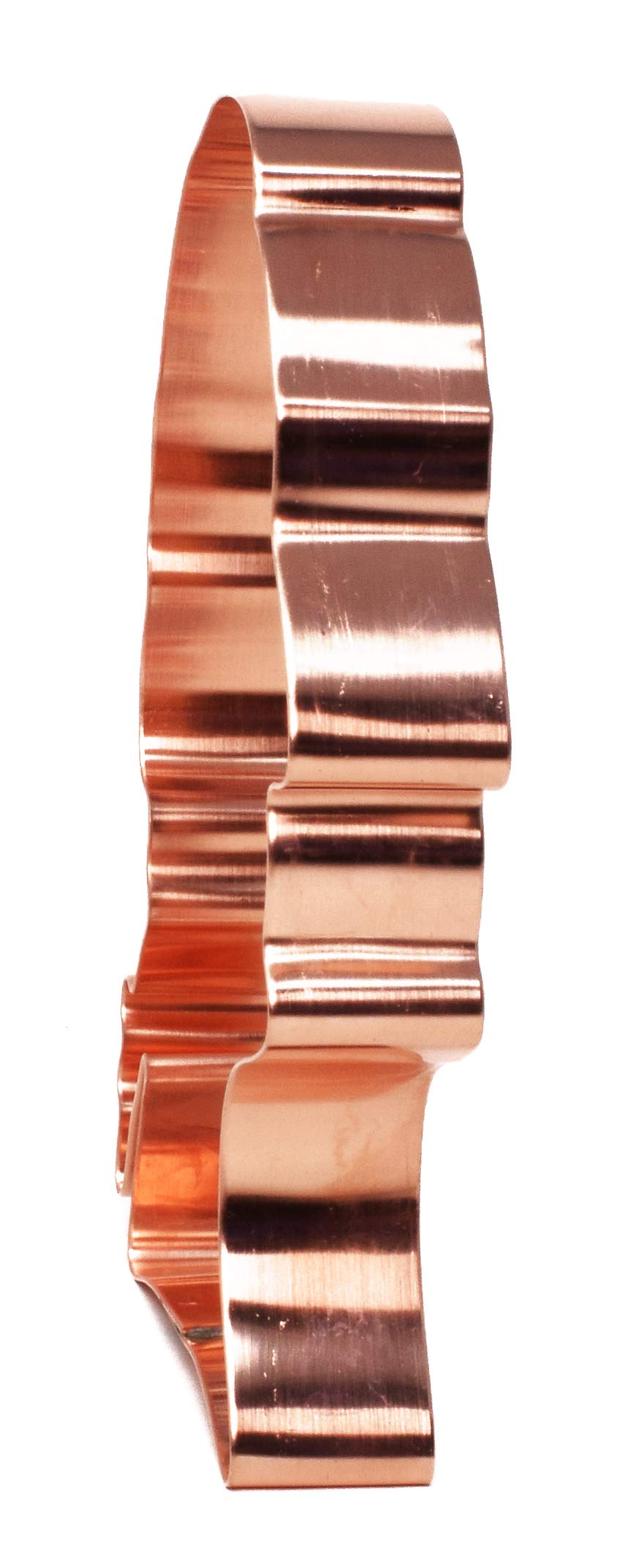 George Washington American President Cookie Cutter 3.5 X 4.5 Inches - Handcrafted Copper Cookie Cutter By The Fussy Pup