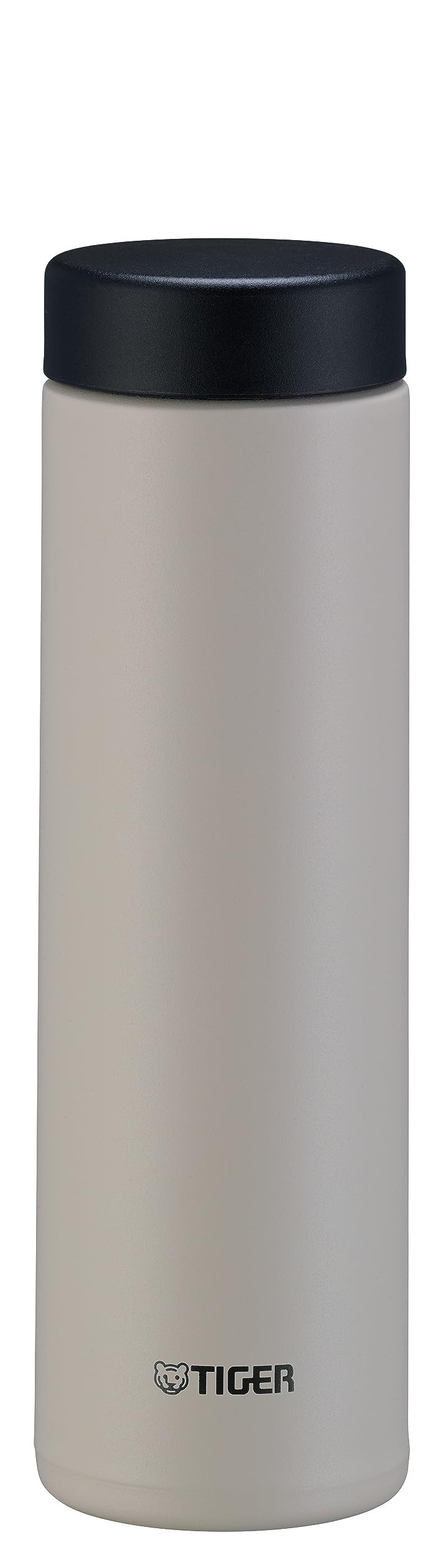 Tiger Thermos Flask MMZ-W050WK Water Bottle, 16.9 fl oz (500 ml), White Water OK, Screw Stainless Steel Bottle, Lid and Seal are