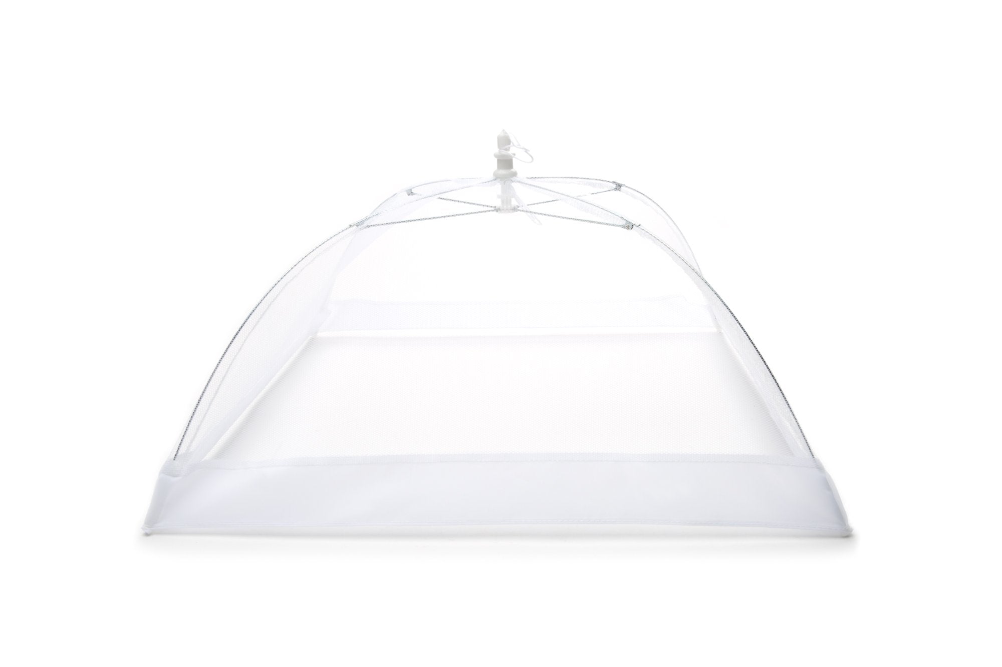 Fox Run Square Food Umbrella, Giant, 18'' Sq, White