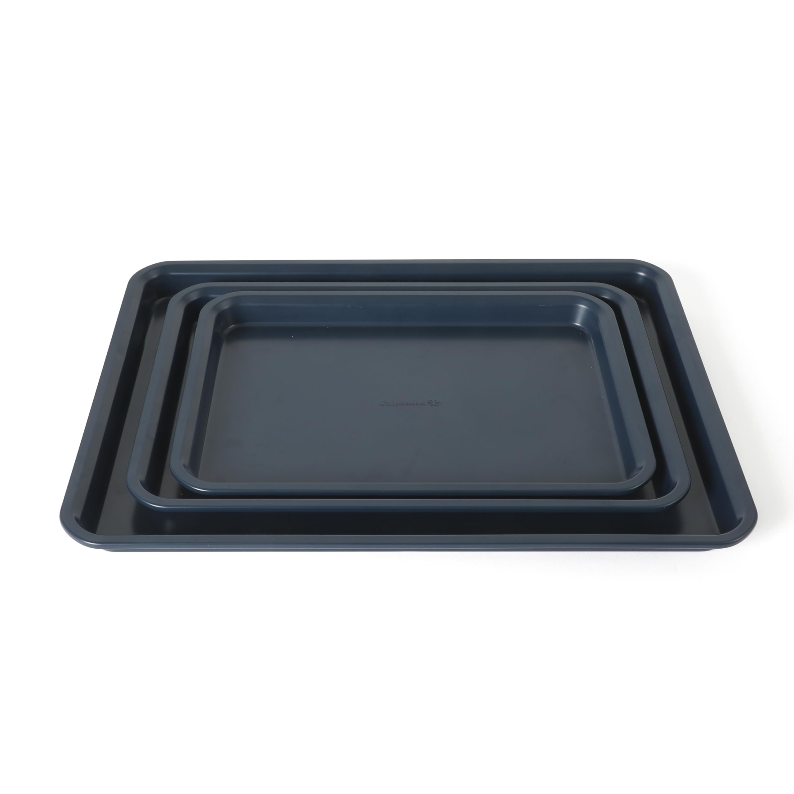 Calphalon Legacy 3 Piece 18 , 15 and 13 PFA Free Nonstick Cookie Sheet - Navy Blue