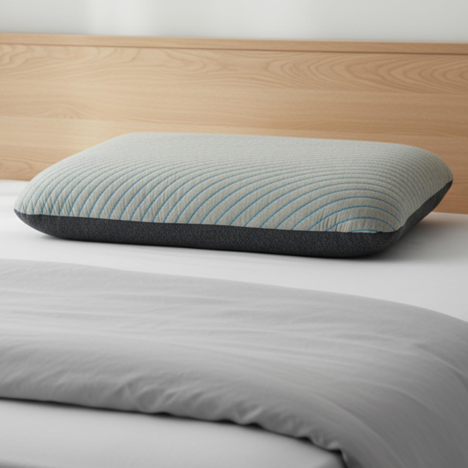 Roma Puf Savaro Thick Memory Foam Pillow For Sleeping, 24X16 Inch, Soft Orthopedic Pillow For Neck, Cervical Shoulder Support, F